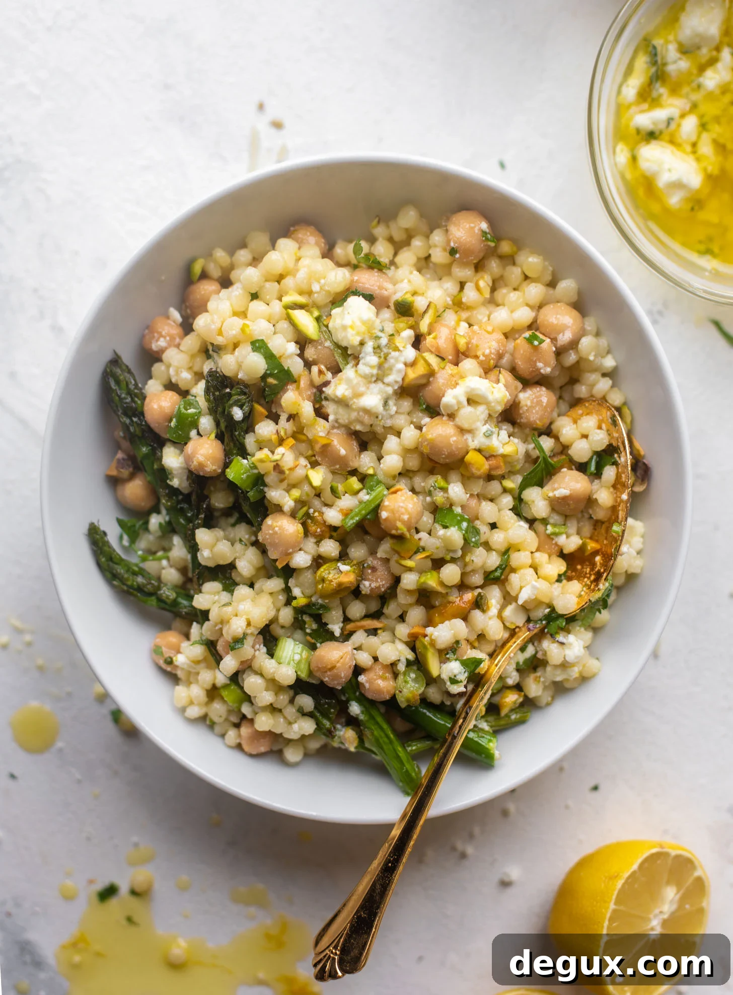 Spring Couscous Bowls with Lemon-Feta Vinaigrette Recipe 11 spring couscous bowls with lemon feta vinaigrette