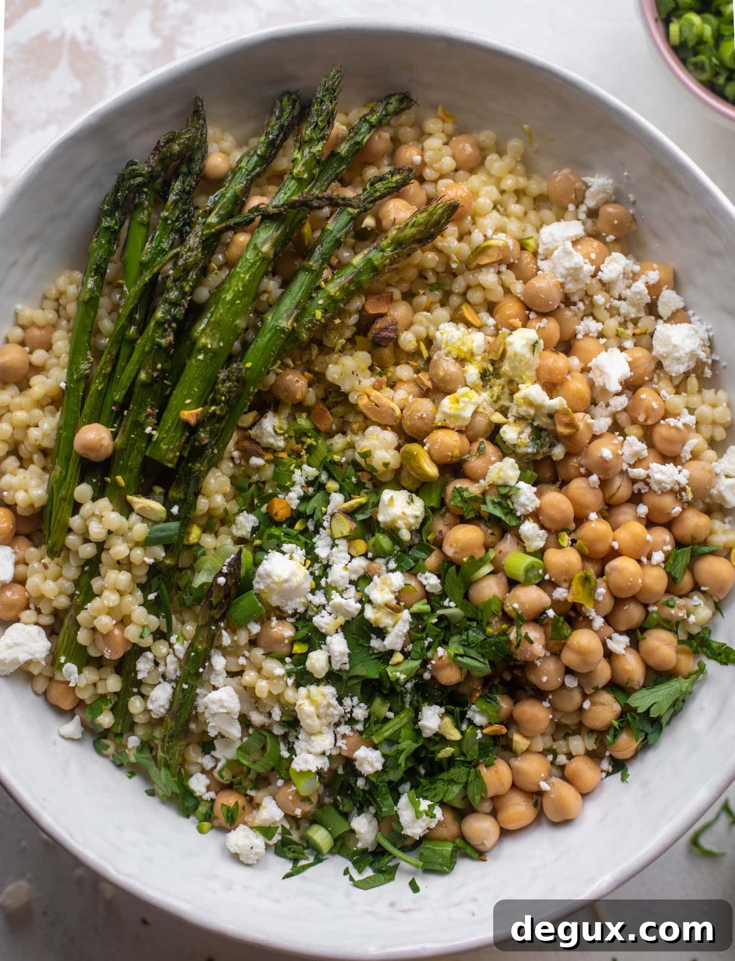 Spring Couscous Bowls with Lemon-Feta Vinaigrette Recipe 7 spring couscous bowls with lemon feta vinaigrette