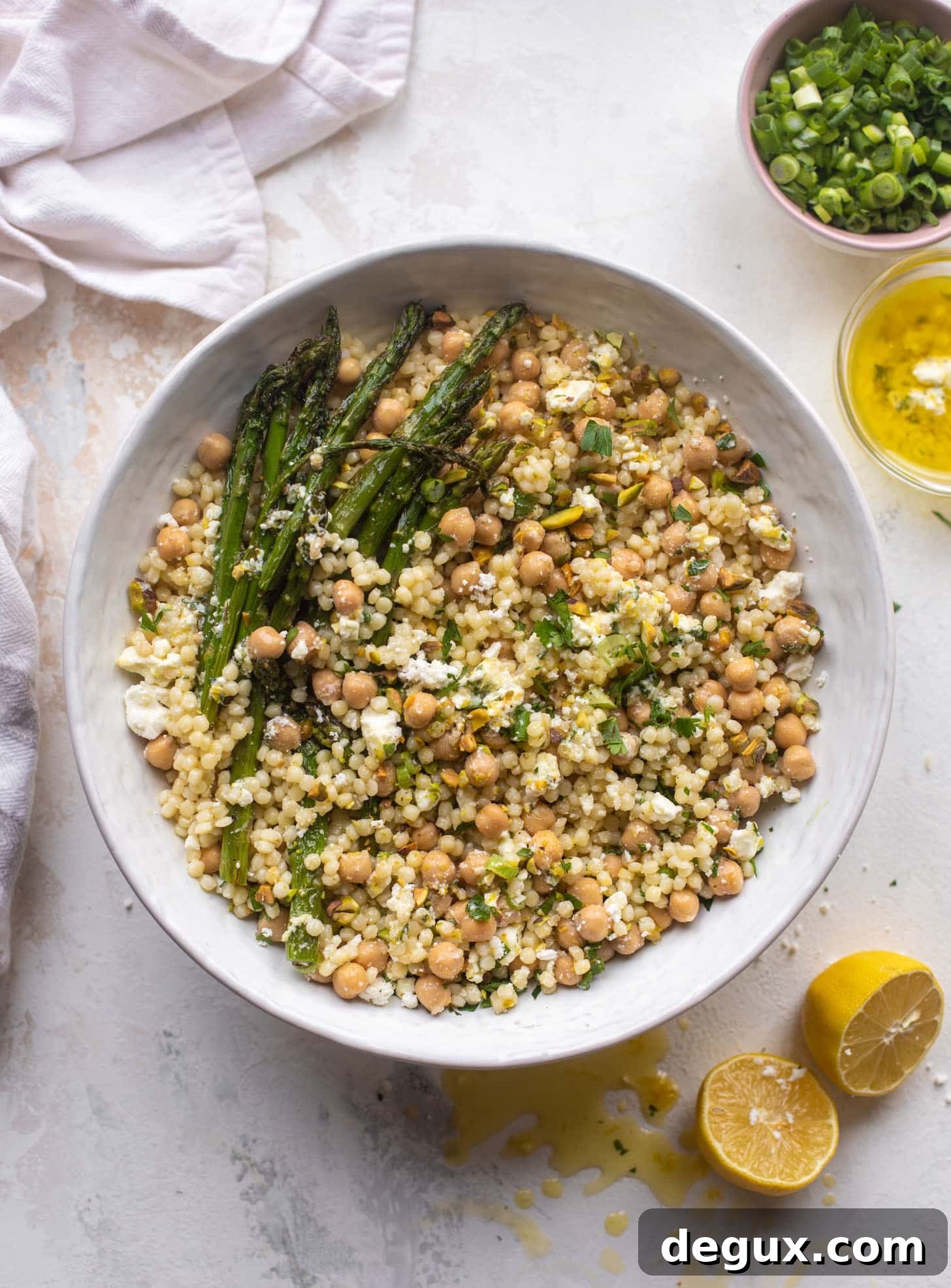 Spring Couscous Bowls with Lemon-Feta Vinaigrette Recipe 8 spring couscous bowls with lemon feta vinaigrette