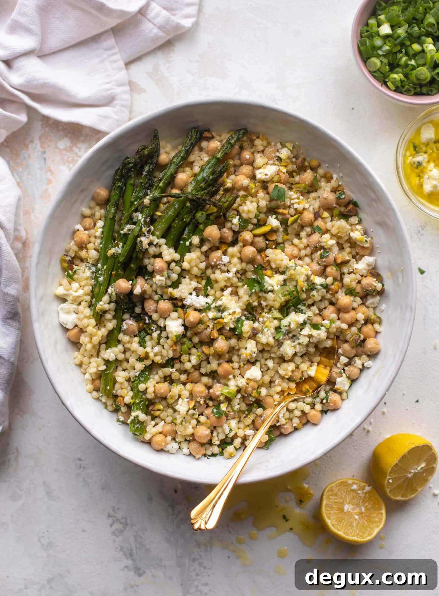 Spring Couscous Bowls with Lemon-Feta Vinaigrette Recipe 9 spring couscous bowls with lemon feta vinaigrette