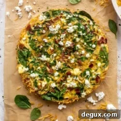 Crispy Orzo Frittata with Bacon & Goat Cheese Recipe 9 img 79367 9