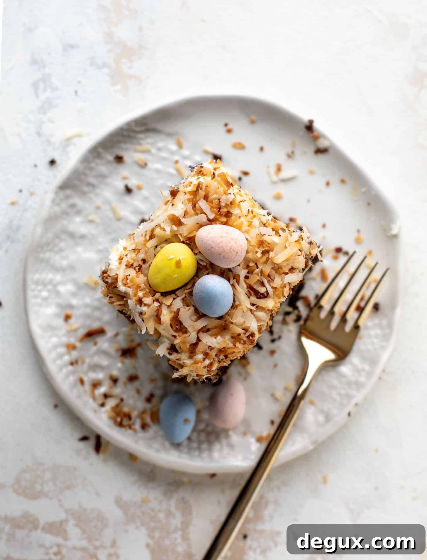 Decadent Chocolate Coconut Cake for Easter Celebration 8 chocolate coconut easter cake