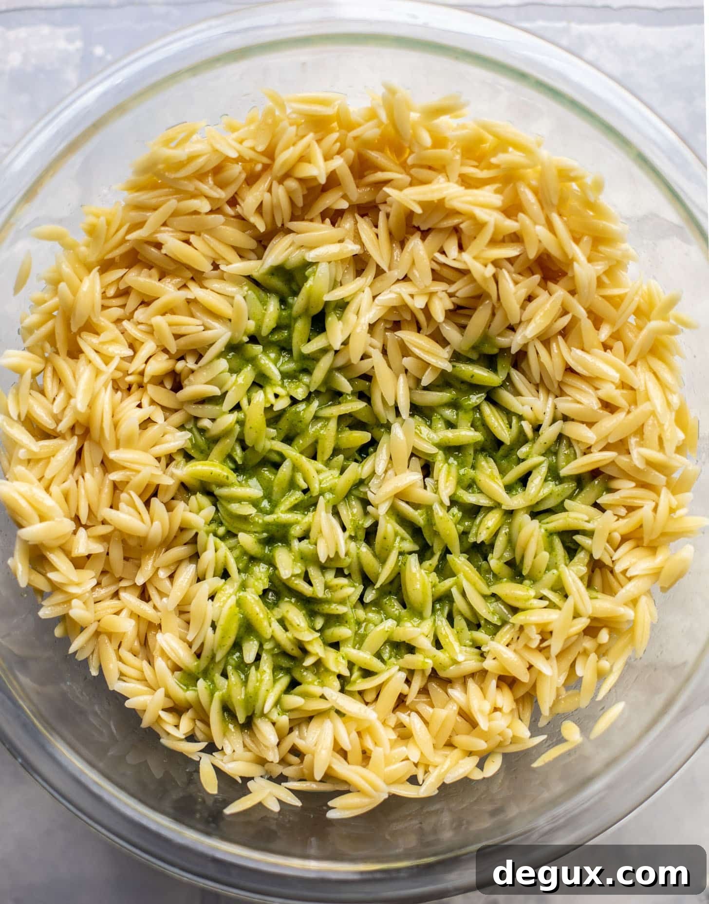 Grilled Chicken and Avocado Orzo Salad for Summer Meals 3 orzo with cilantro lime dressing