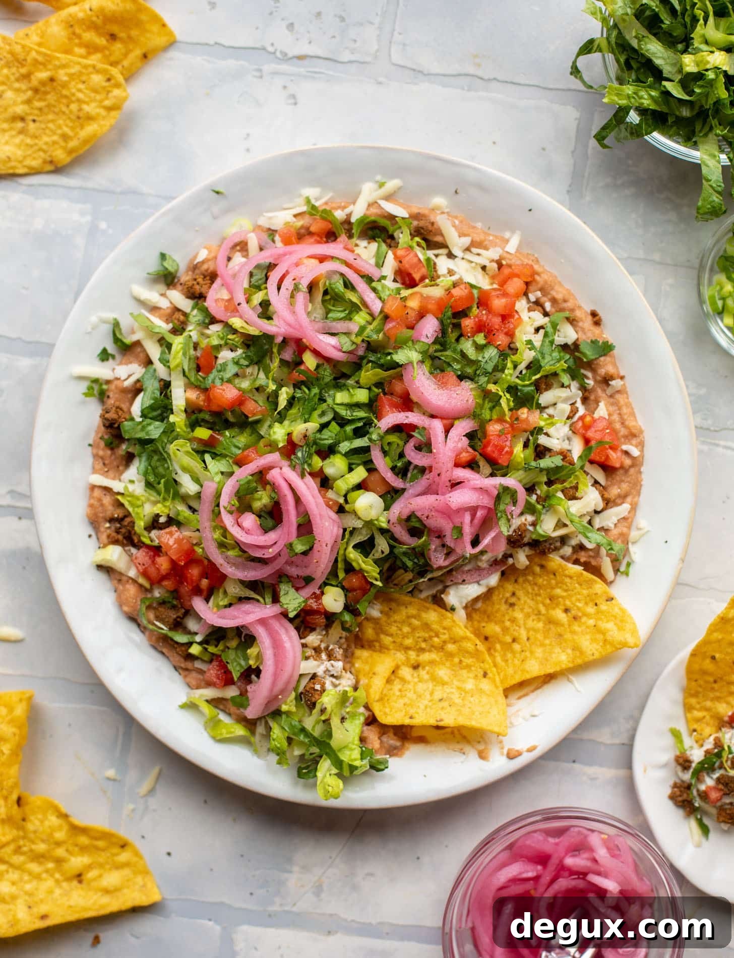 Smoky Chipotle Layered Taco Dip Recipe for Parties 7 smoky chipotle layered taco dip