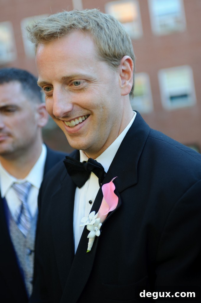 Bride and groom portrait