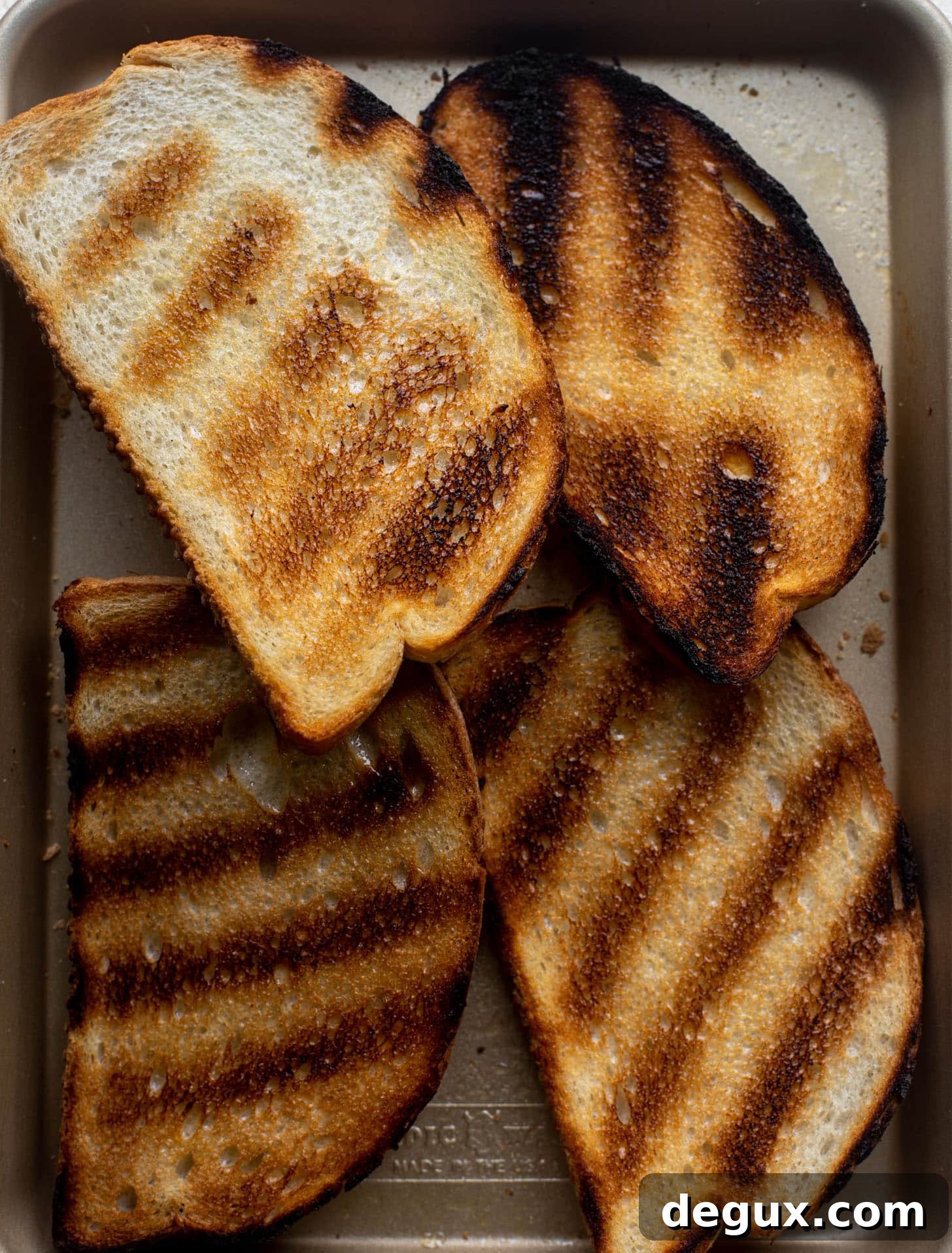Grilled Salmon Club with Charred Scallion Mayo Recipe 5 grilled sourdough bread