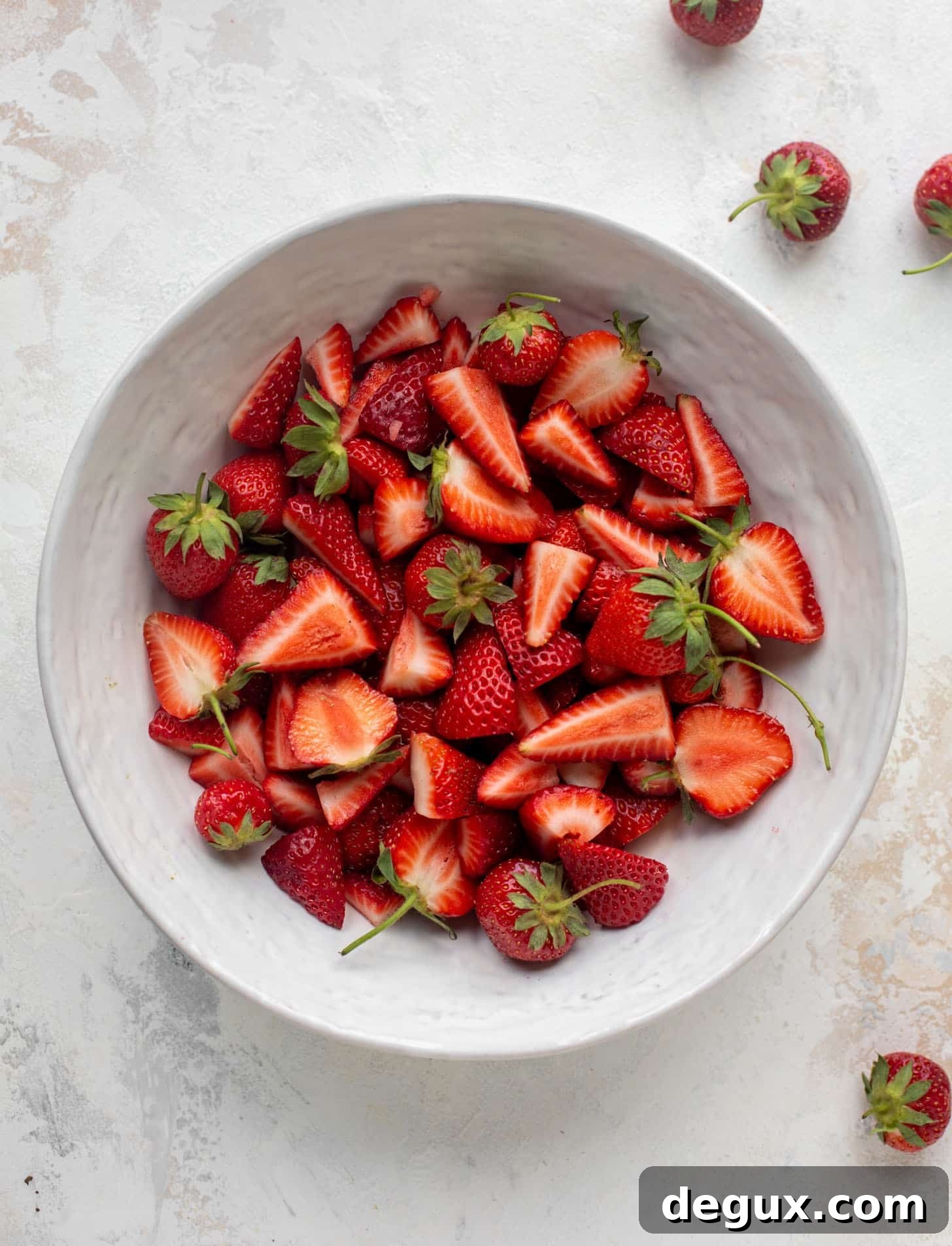 bowl of strawberries