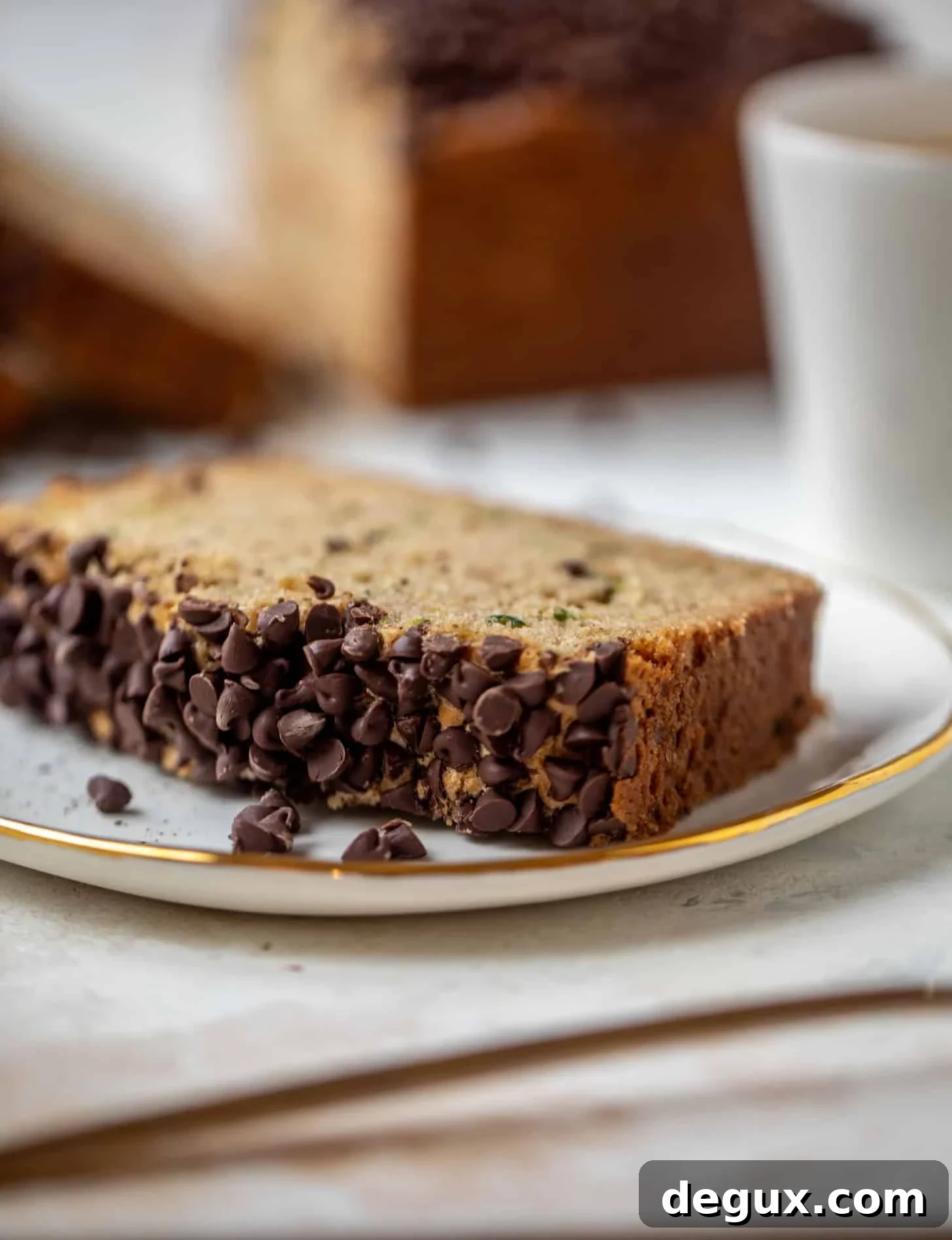 Chocolate Chip Crust Zucchini Bread Recipe 12 zucchini bread with chocolate chips