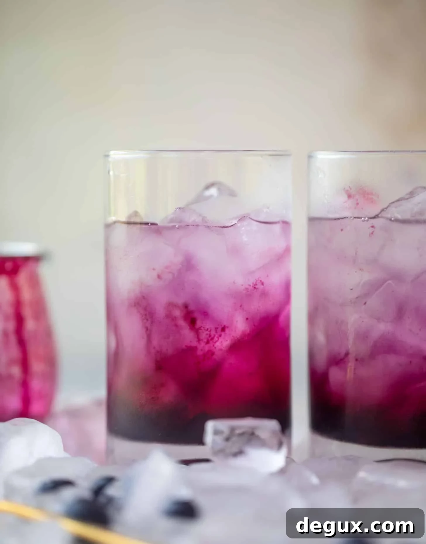 lavender blueberry vodka soda
