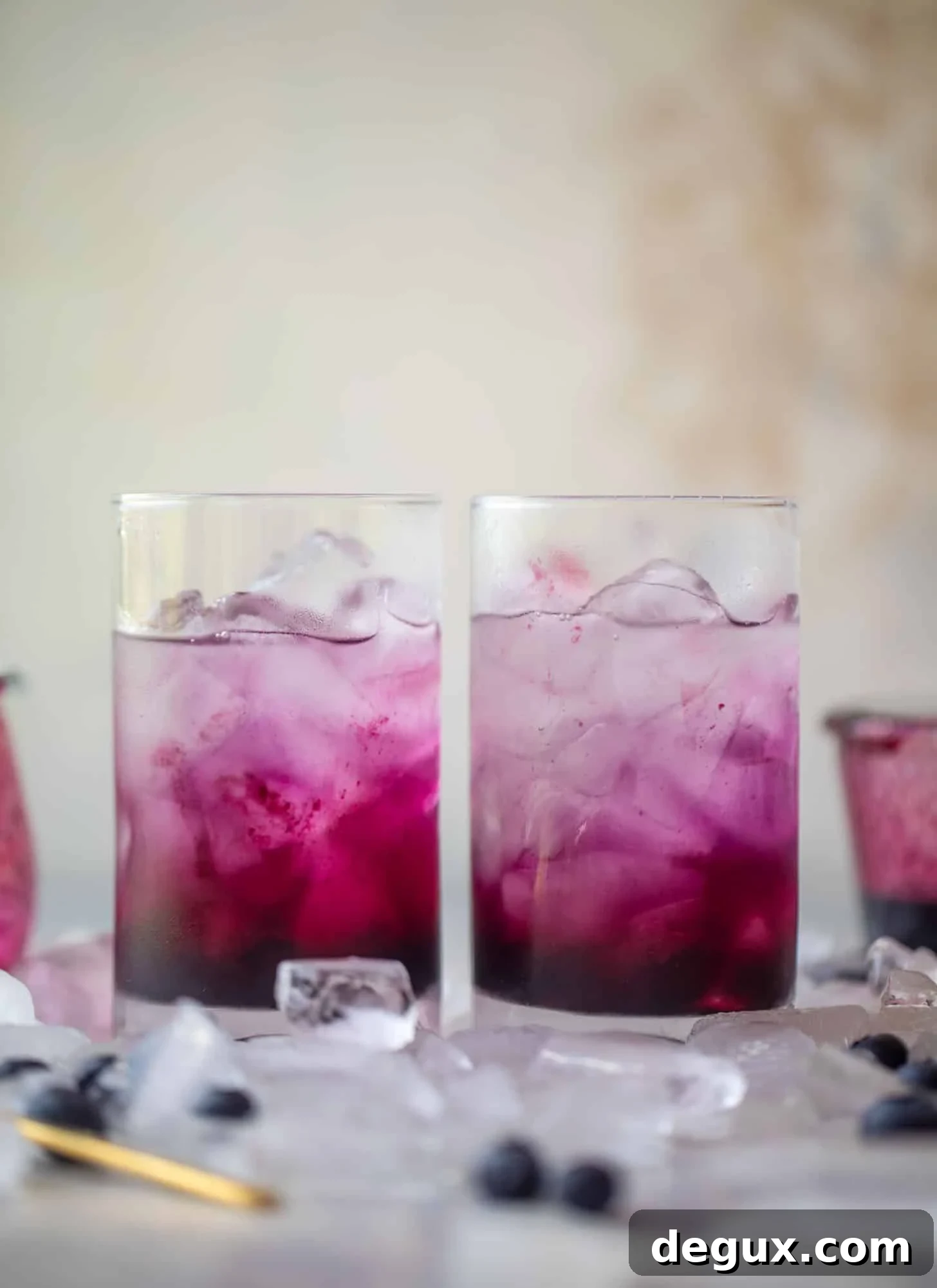 lavender blueberry vodka soda