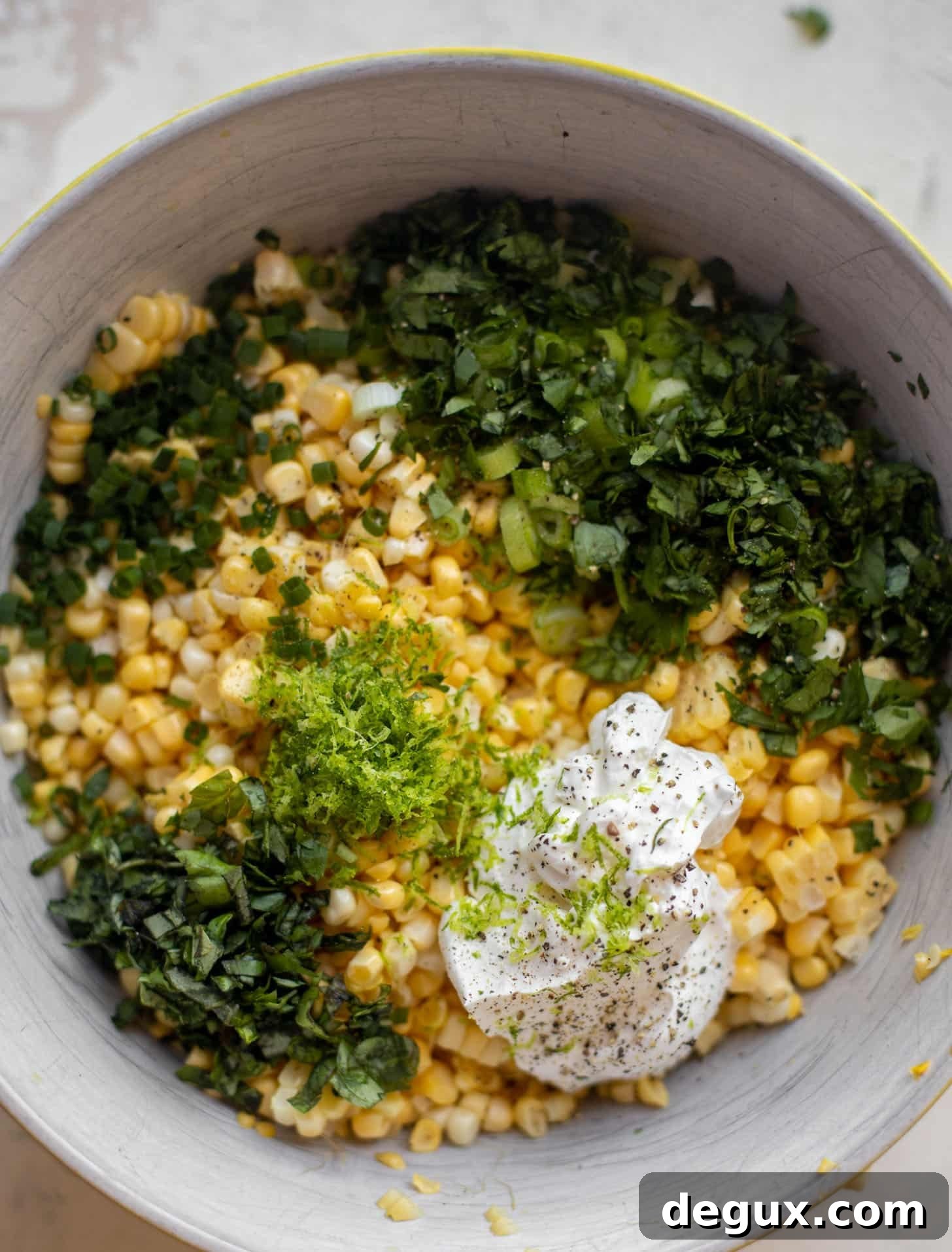 Grilled Hot Honey Chicken with Sweet Corn Salad Recipe 4 corn salad ingredients