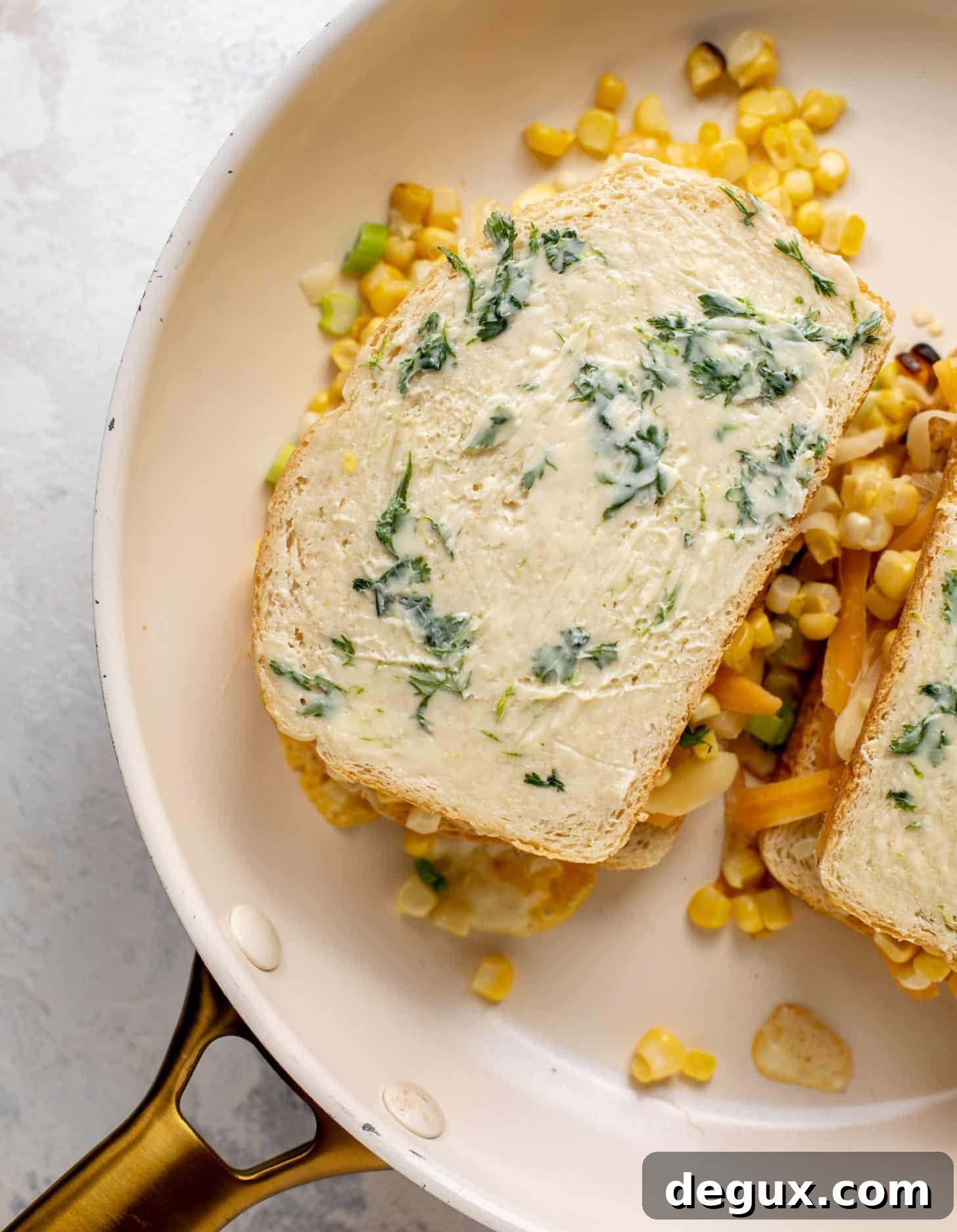 Street Corn Grilled Cheese Sandwich Recipe 4 street corn grilled cheese