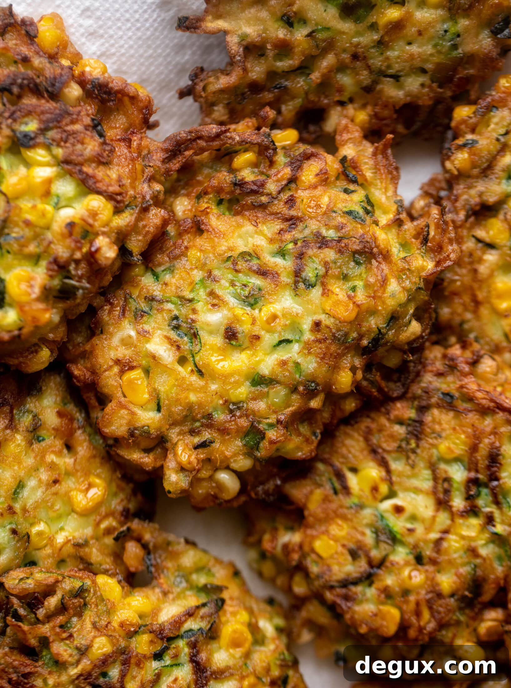 Zucchini and Corn Fritters with Lemon Basil Aioli Recipe 7 zucchini corn fritters with lemon basil aioli