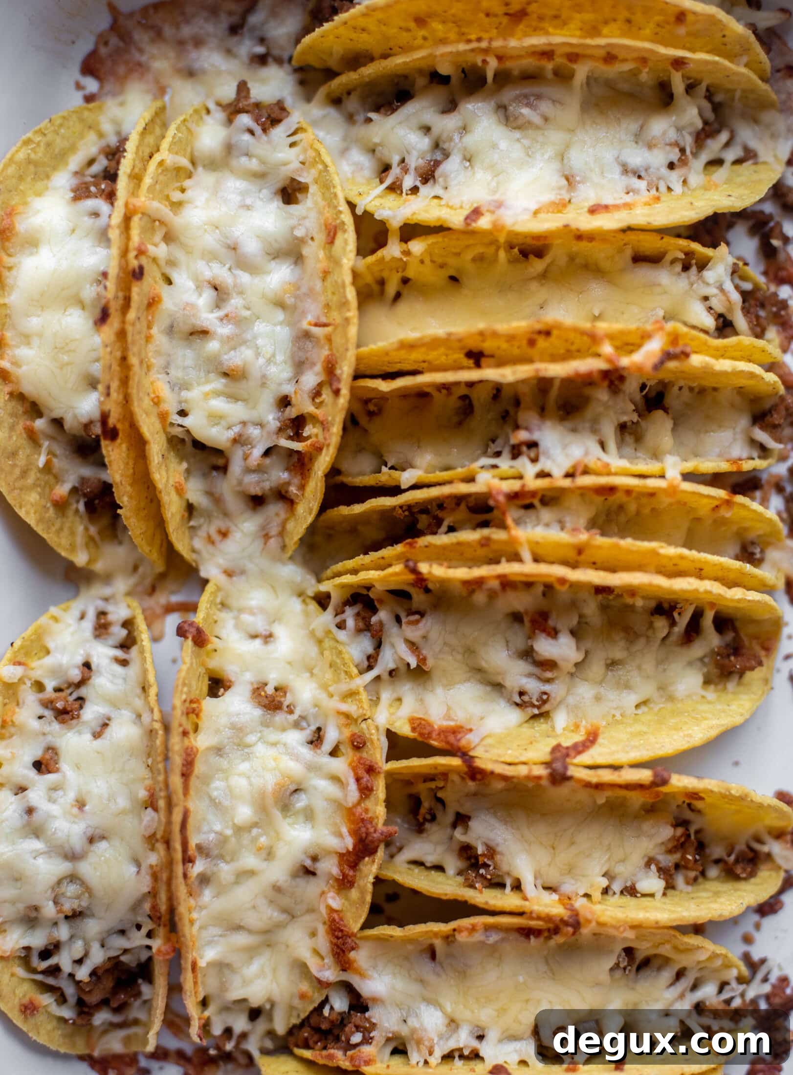 Quick Baked Turkey Tacos for Busy Weeknights 4 ground turkey tacos with cheese