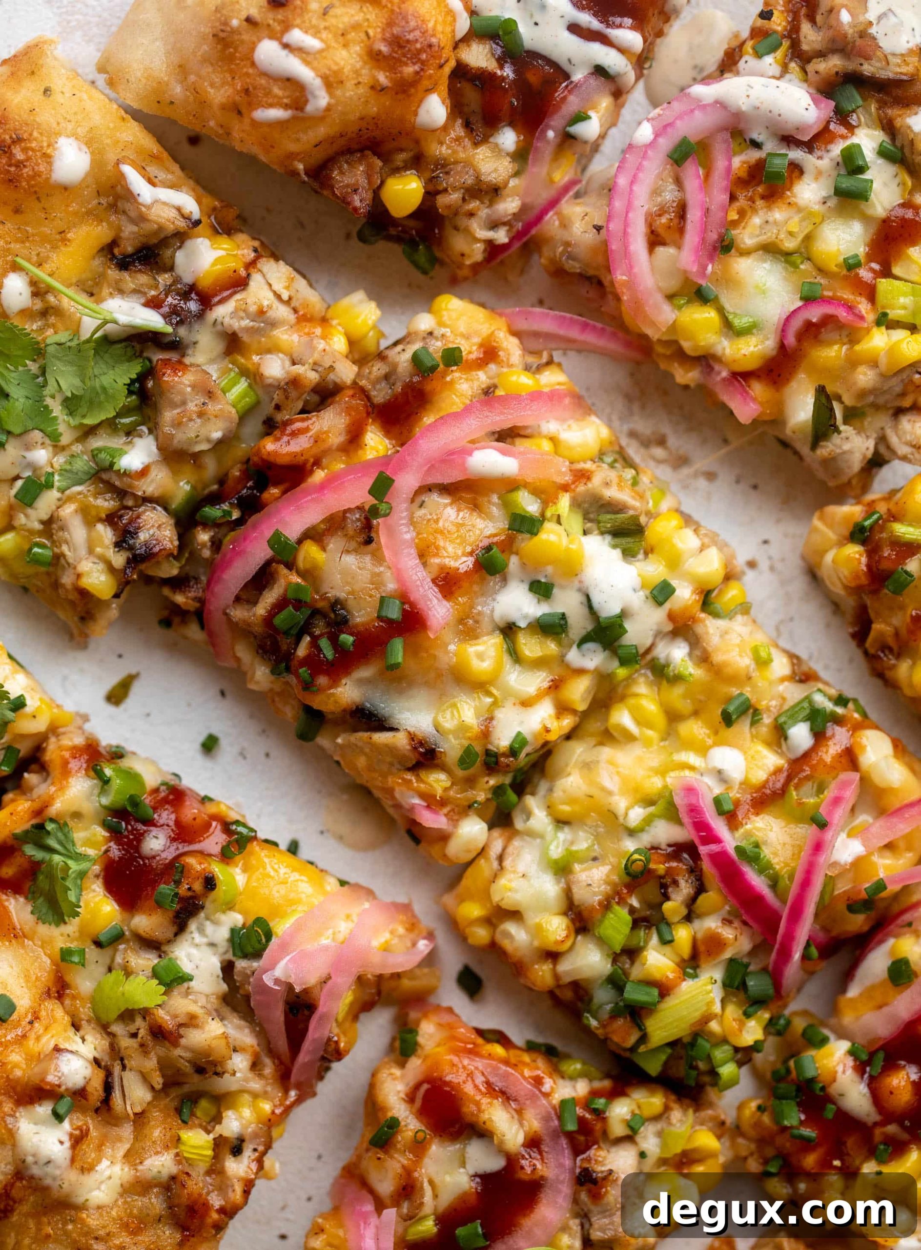 Grilled BBQ Chicken Pizza for Summer Cookouts 8 grilled summer BBQ chicken pizza