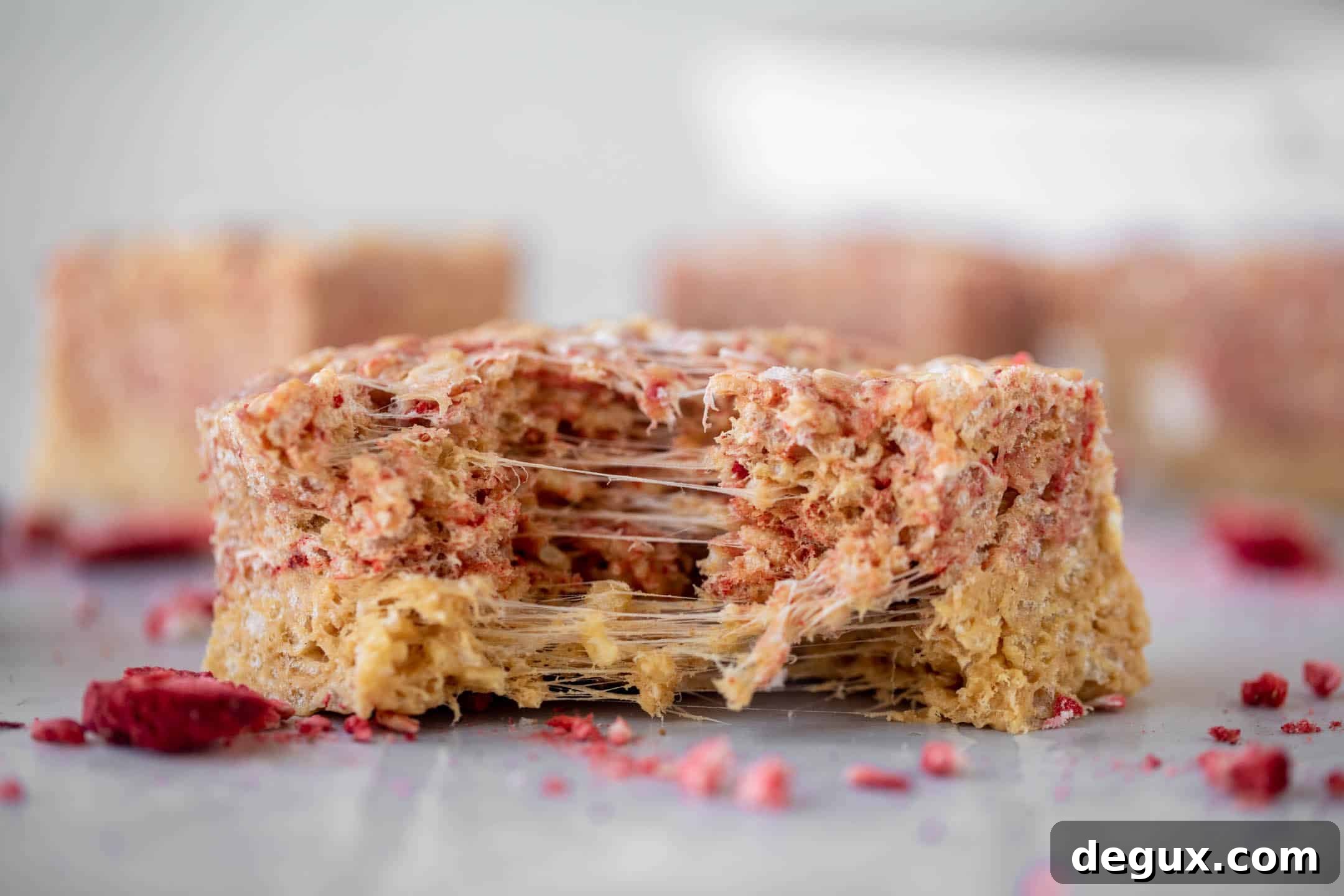 Salted Peanut Butter & Jelly Rice Krispies Treats 9 img 82651 8