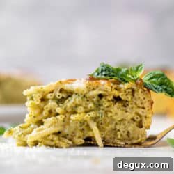 Pesto Bucatini Pie Recipe: Creamy Baked Pasta with Basil 8 img 82957 10
