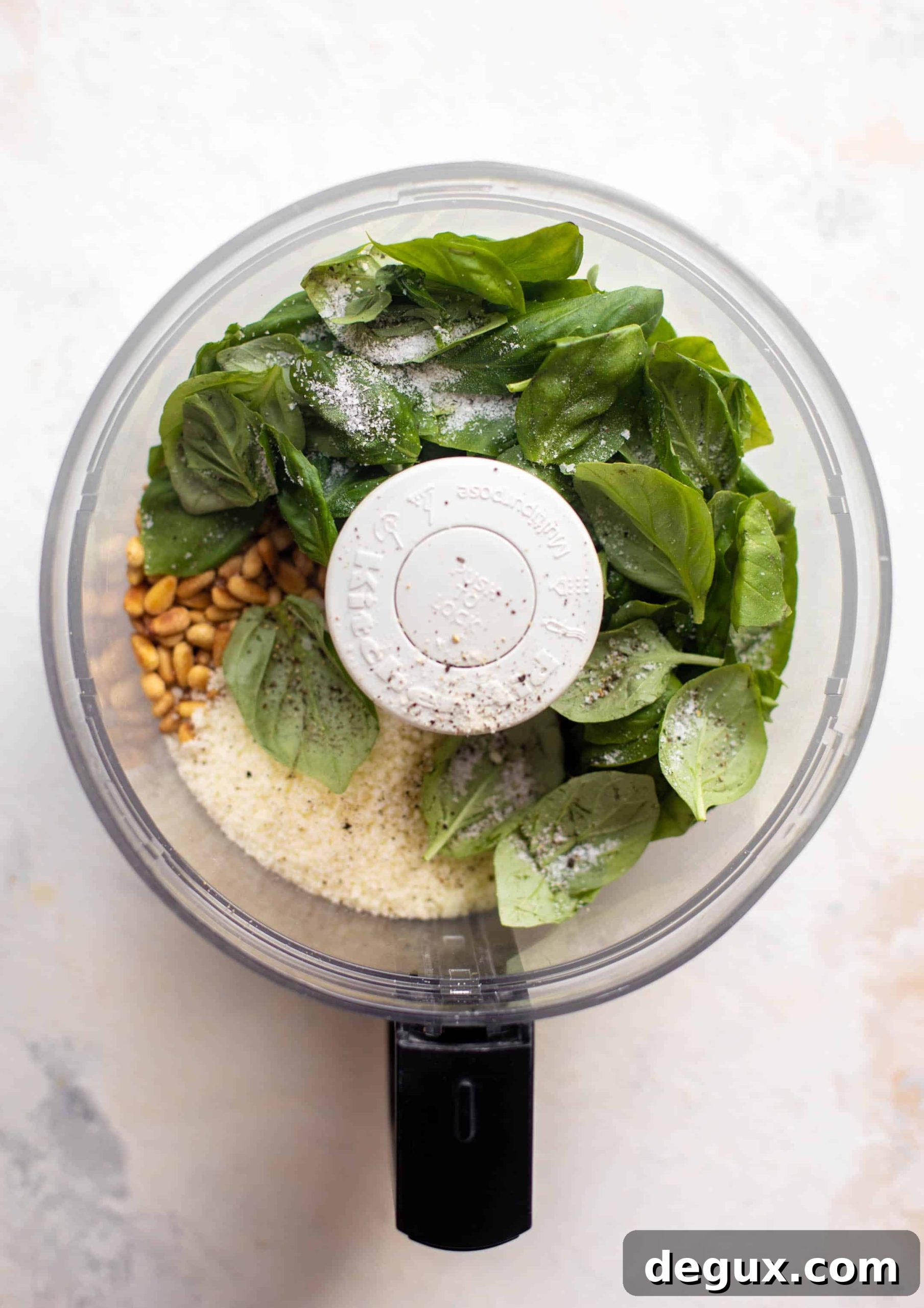 Pesto Bucatini Pie Recipe: Creamy Baked Pasta with Basil 3 ingredients for fresh basil