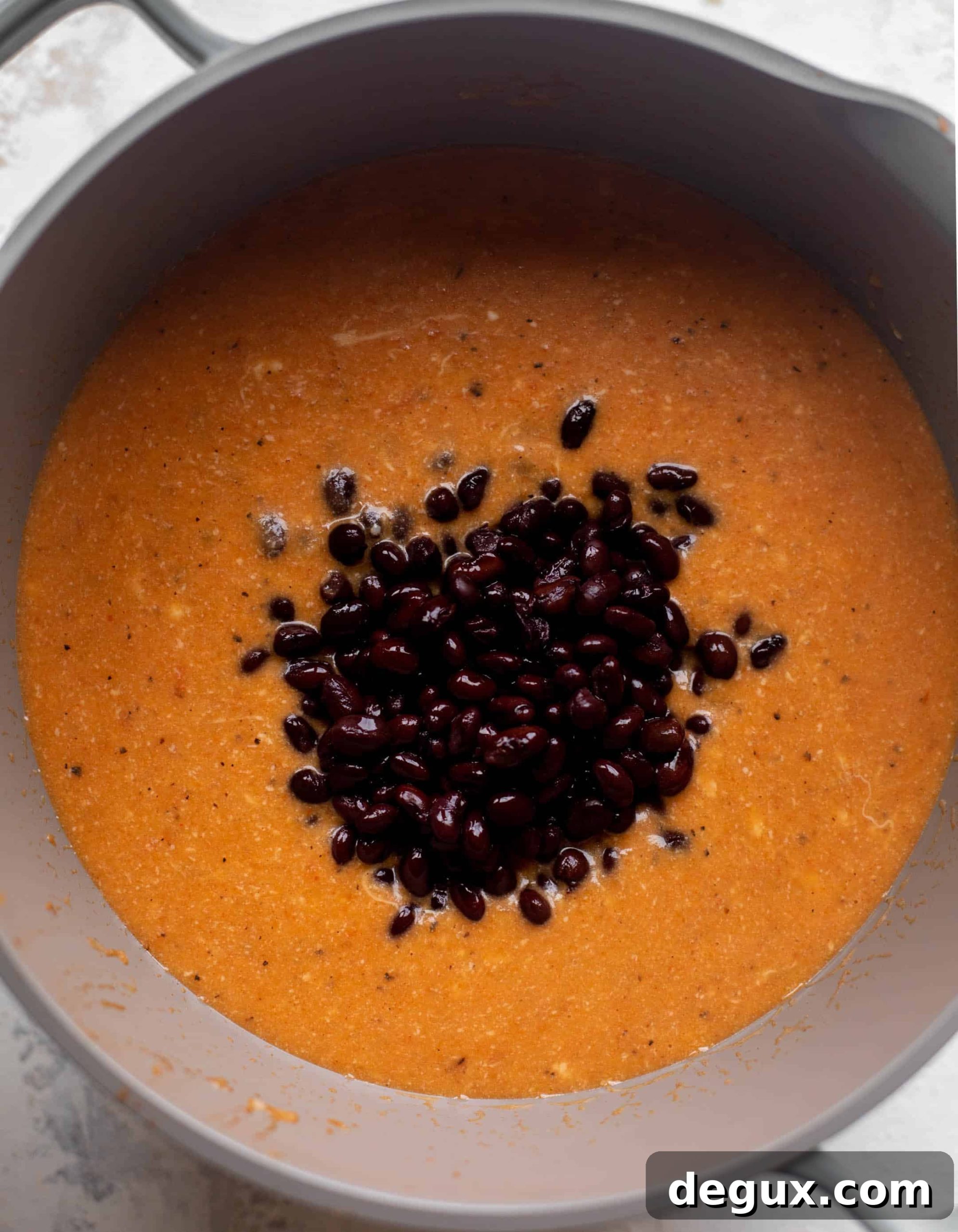 tortilla soup with black beans
