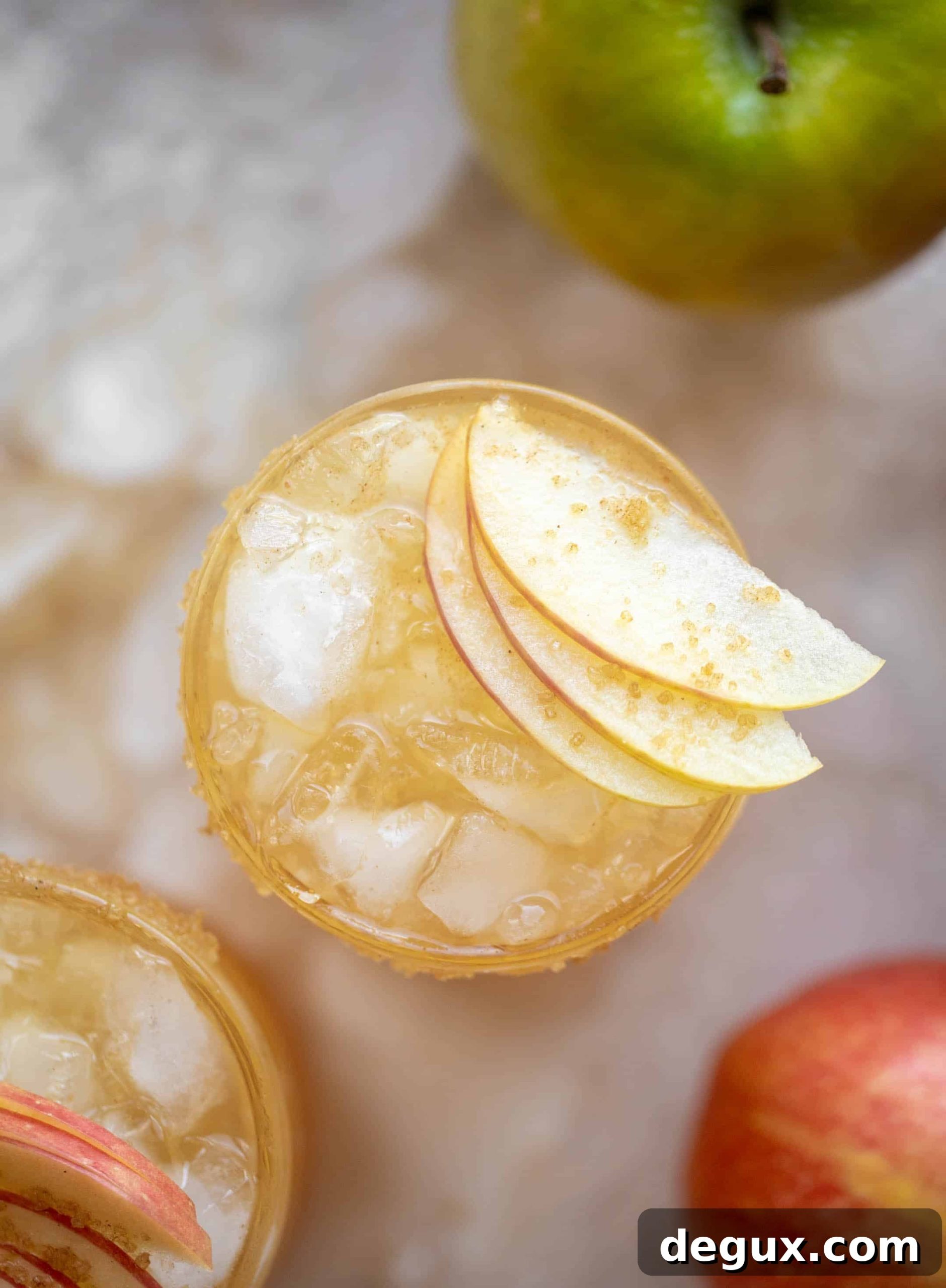 caramel cider crush cocktail