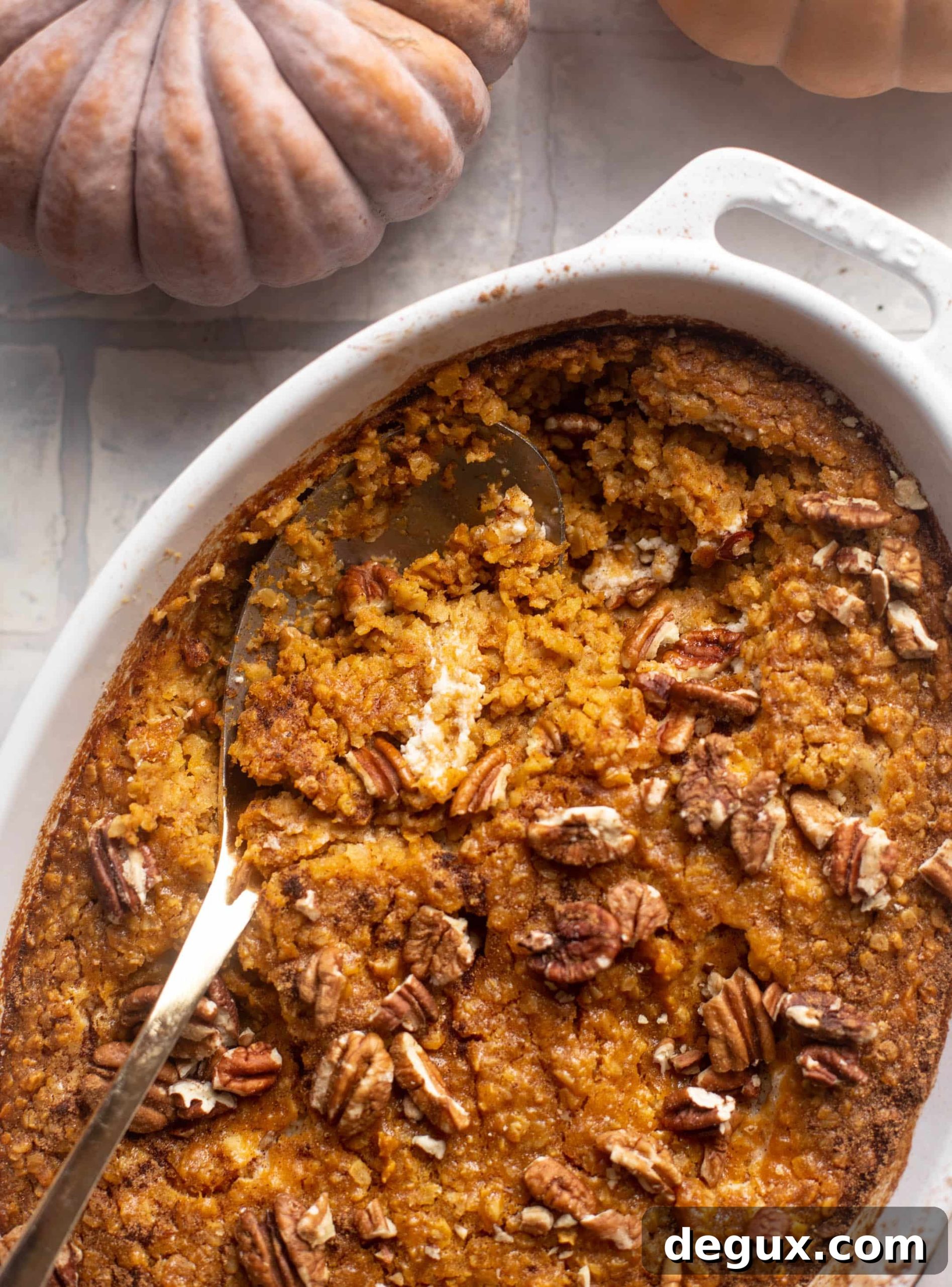 Pumpkin Cheesecake Baked Oatmeal Recipe for Fall Brunch 8 pumpkin cheesecake baked oatmeal