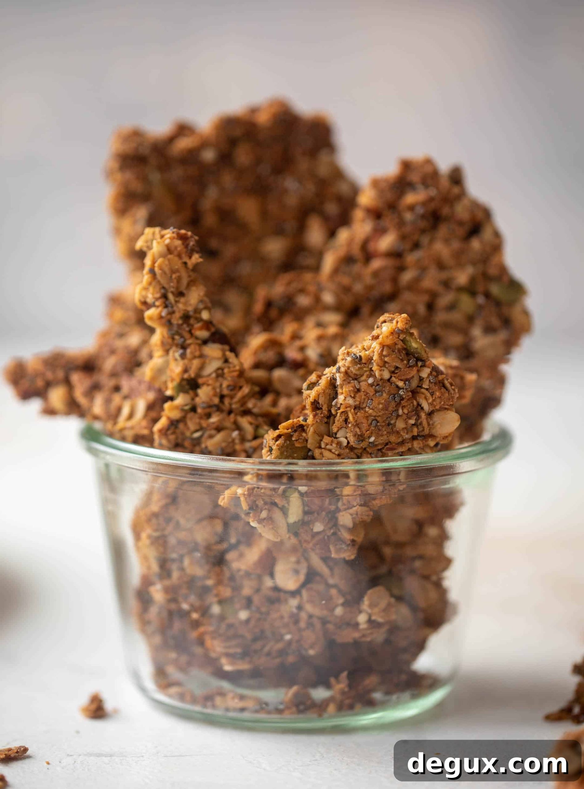 pumpkin granola bark