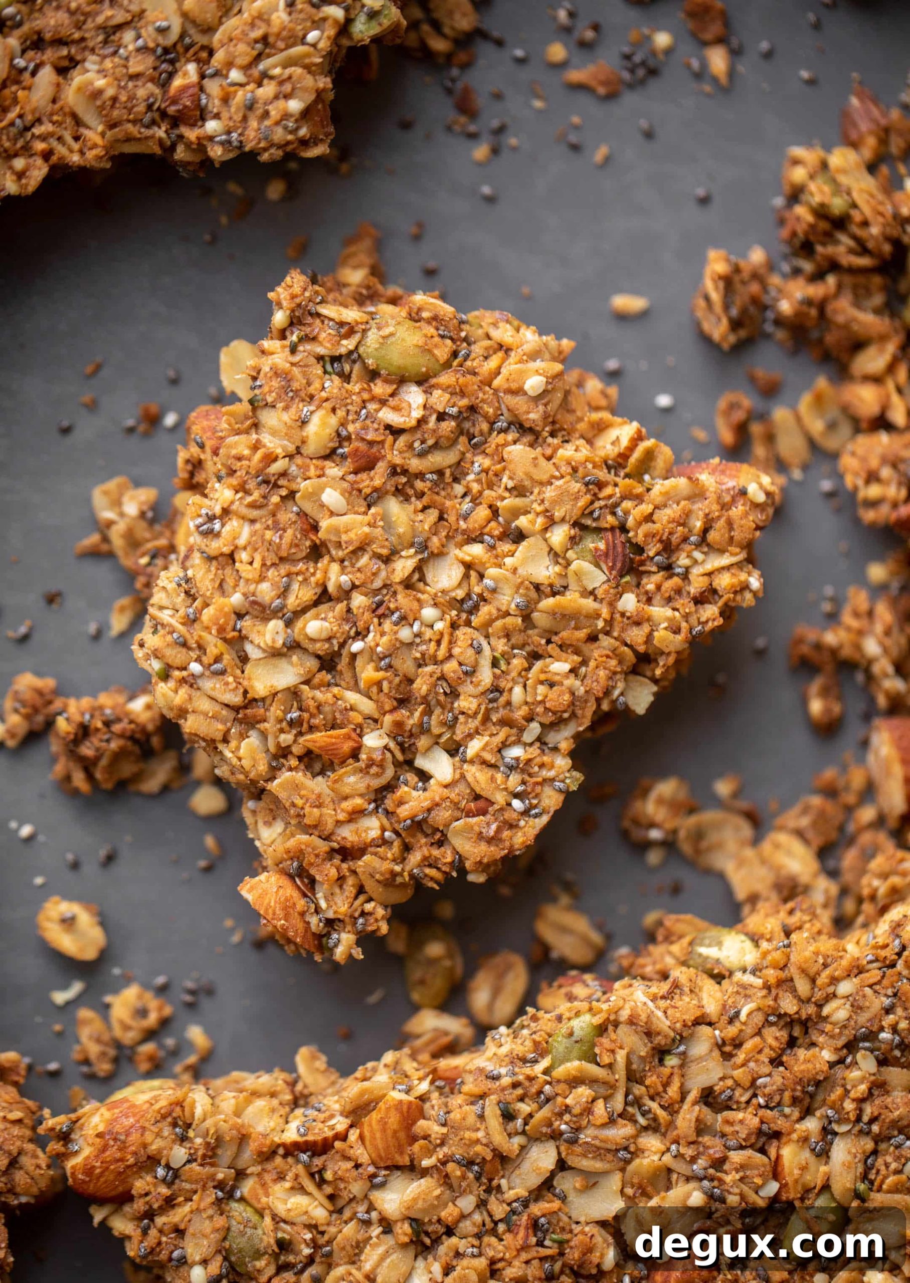 pumpkin granola bark