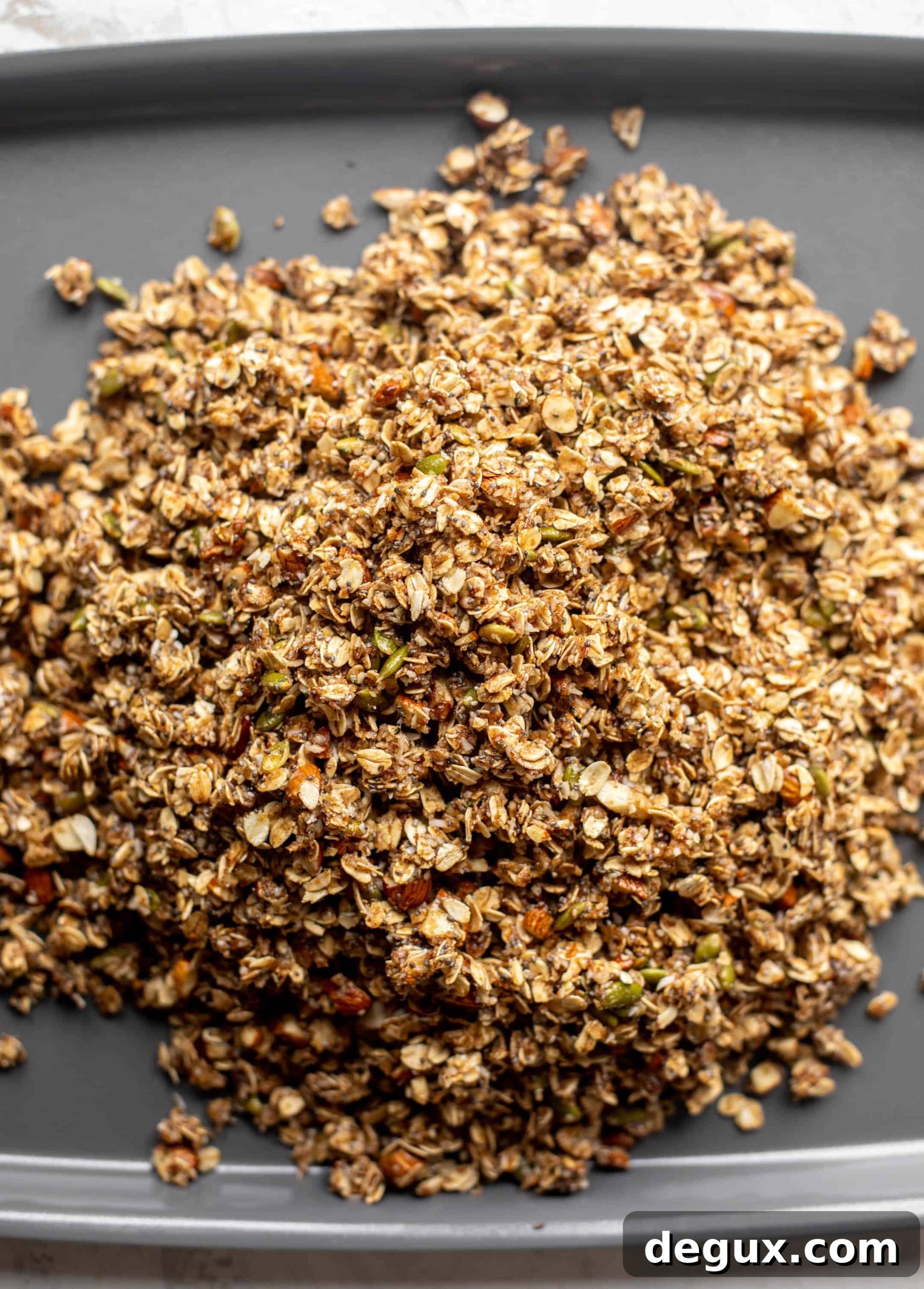 pumpkin granola bark