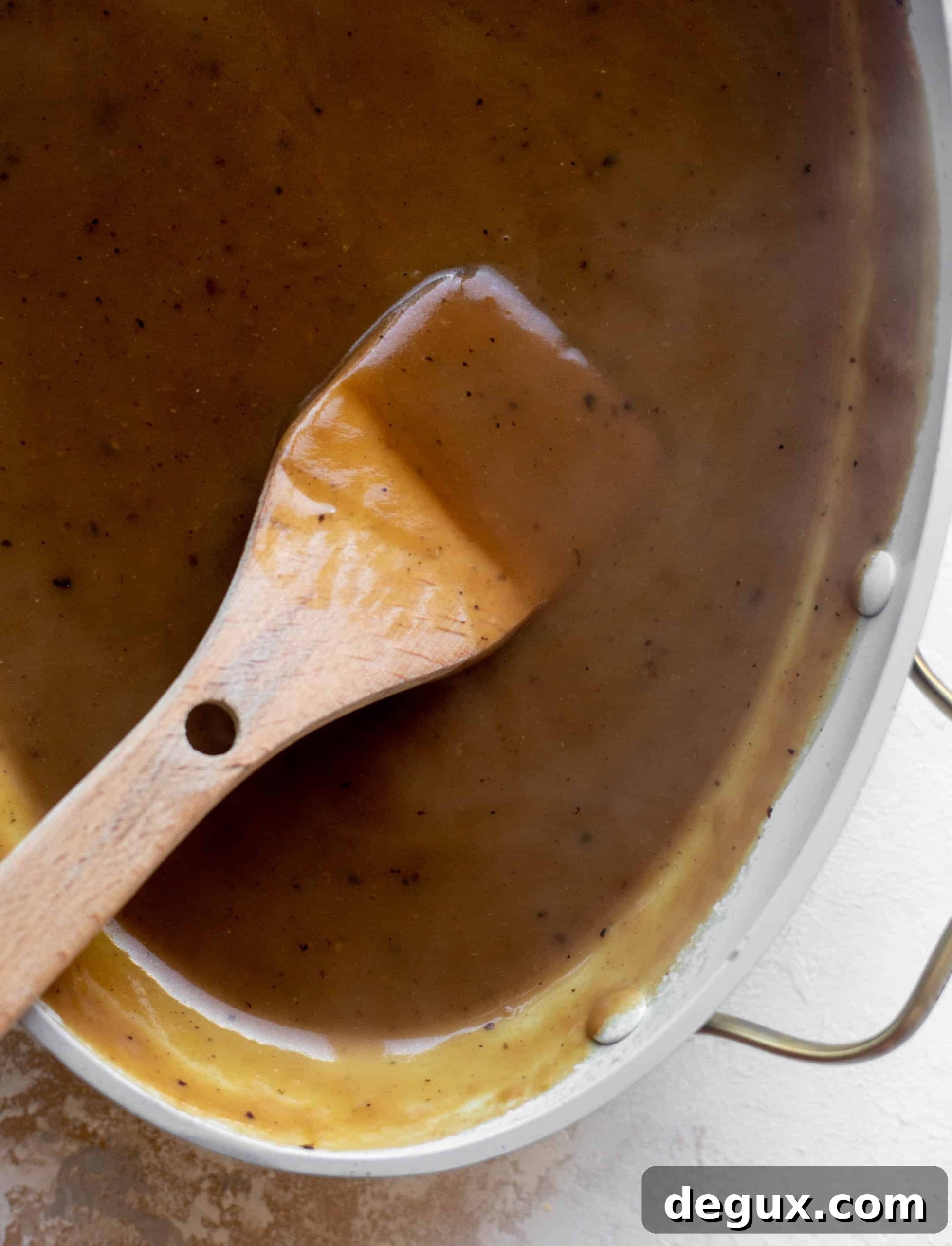 Herb-Butter Turkey Breast Roast with Savory Pan Gravy 6 pan gravy