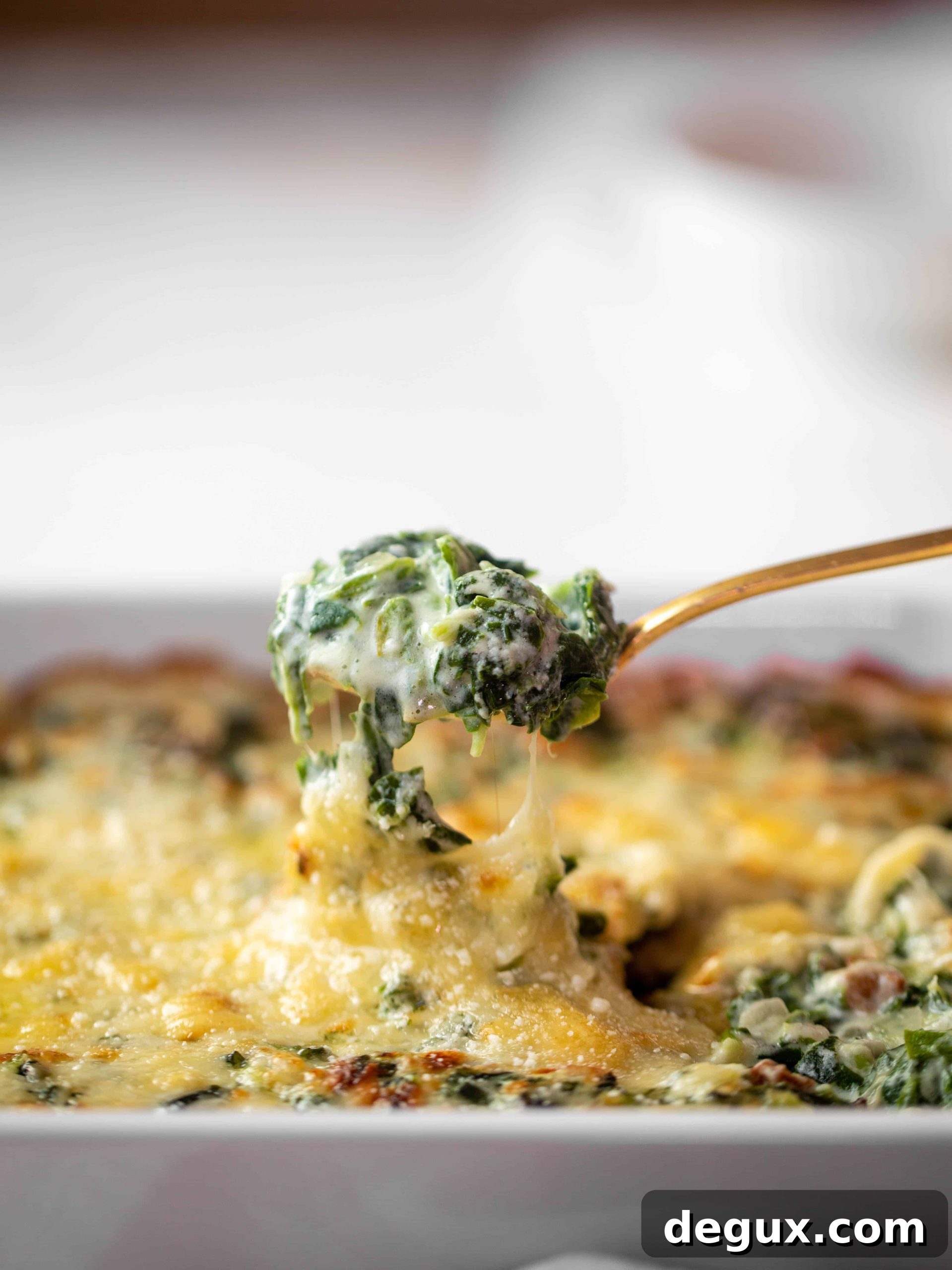 spinach gratin recipe