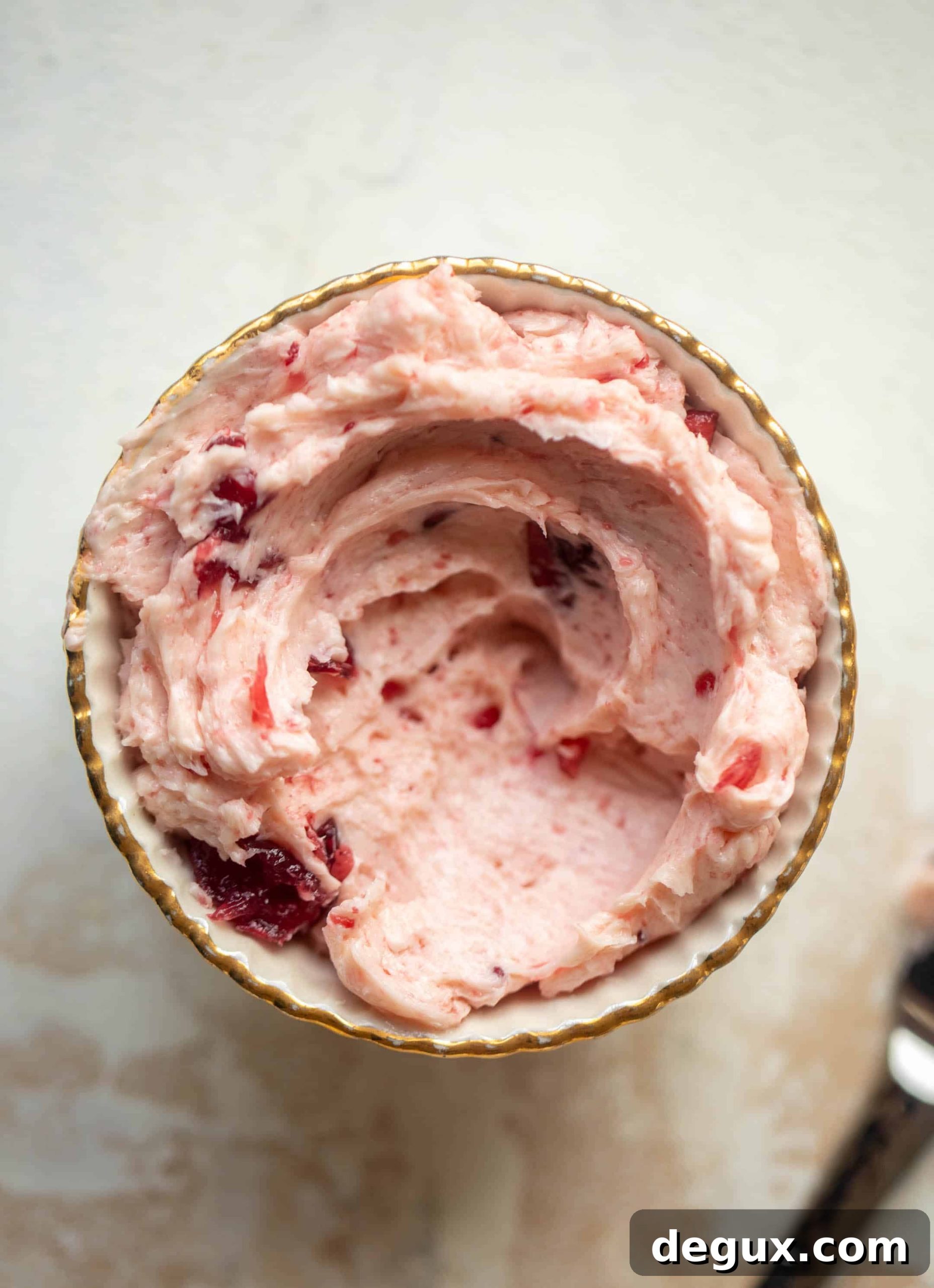 salted cranberry butter