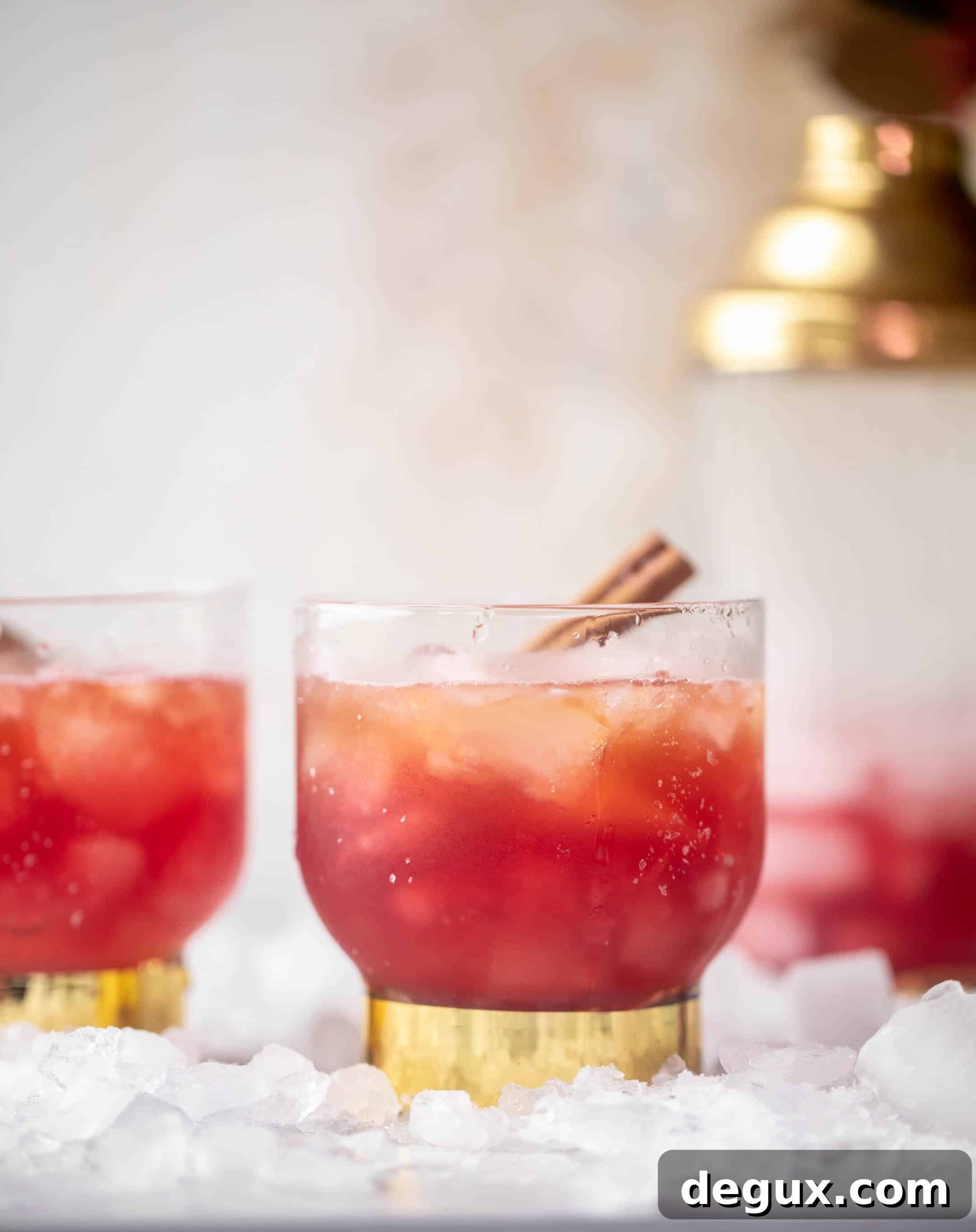 cranberry cinnamon whiskey sour