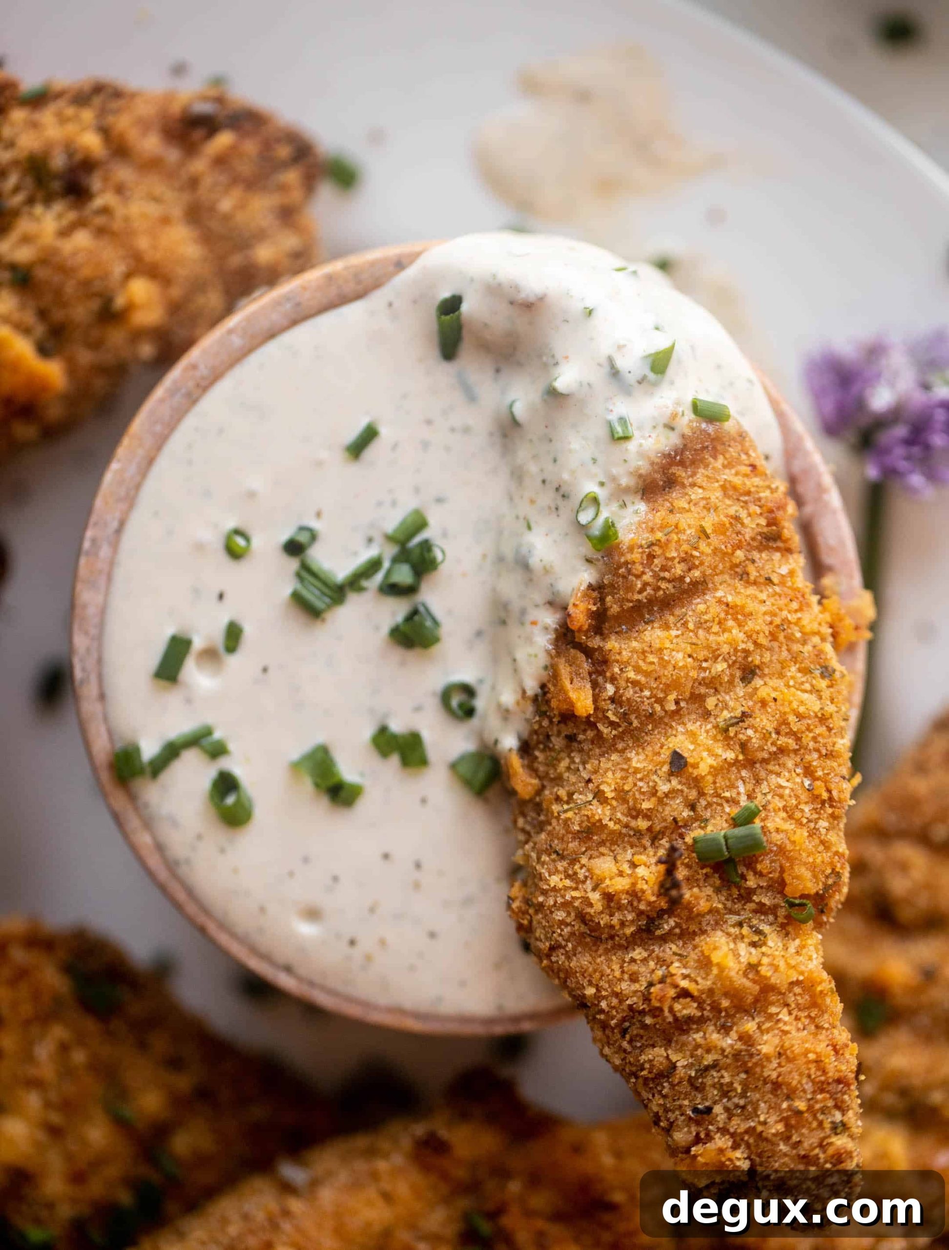 Ranch Lovers' Chicken Fingers Recipe 10 cheddar ranch chicken fingers