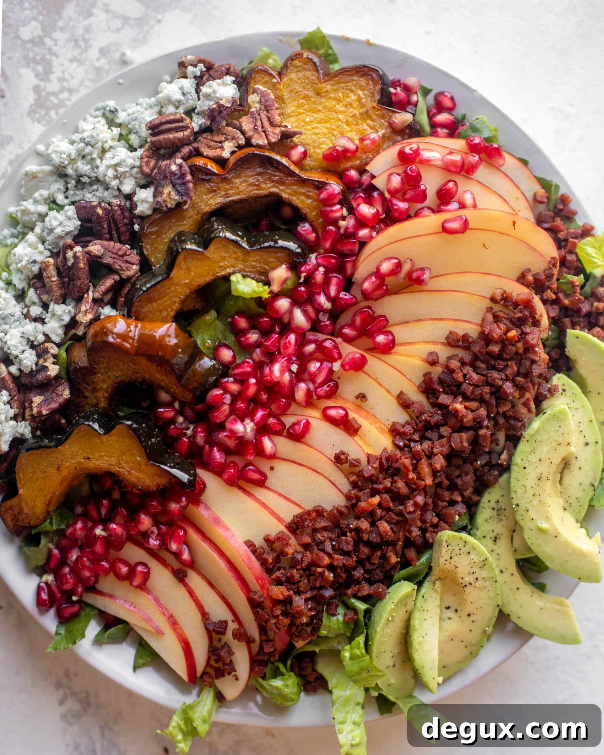 Thanksgiving Cobb Salad Recipe with Turkey, Cranberries & Pecans 4 thanksgiving cobb salad