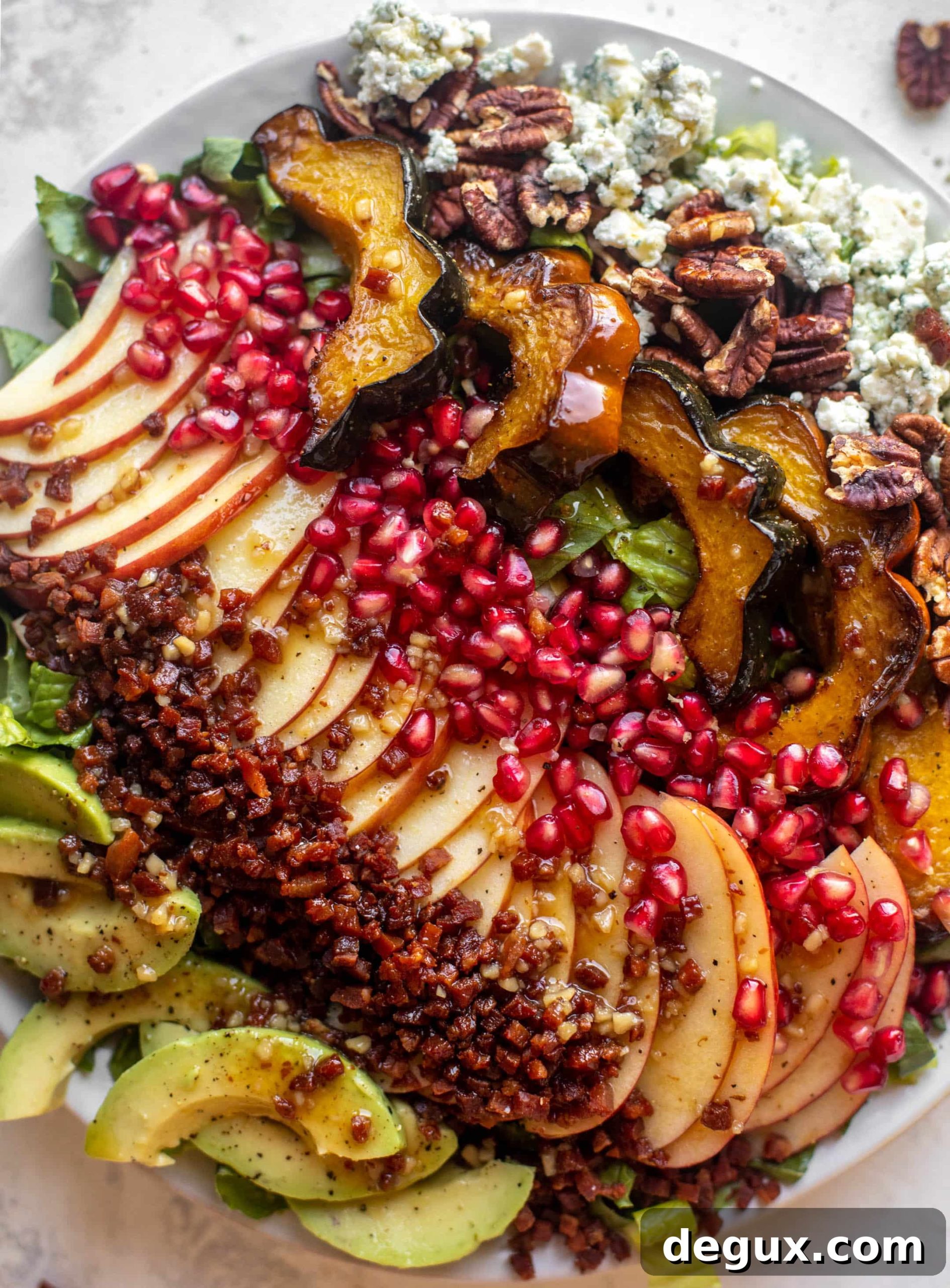 Thanksgiving Cobb Salad Recipe with Turkey, Cranberries & Pecans 6 thanksgiving cobb salad