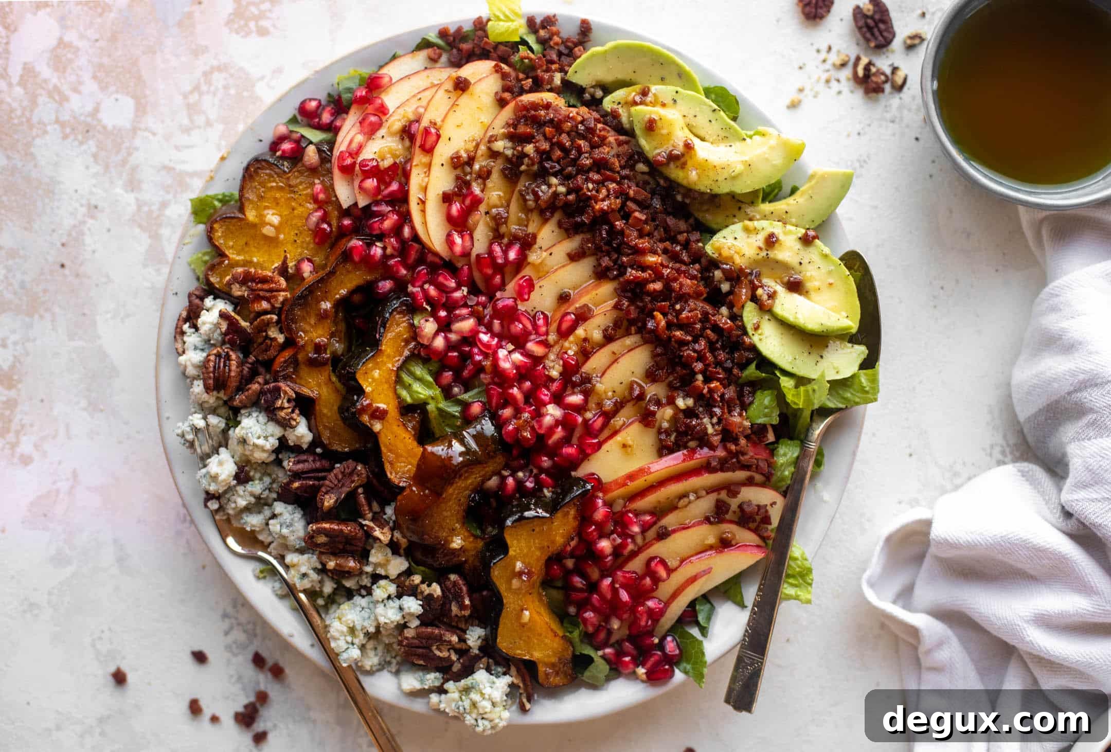 Thanksgiving Cobb Salad Recipe with Turkey, Cranberries & Pecans 7 thanksgiving cobb salad