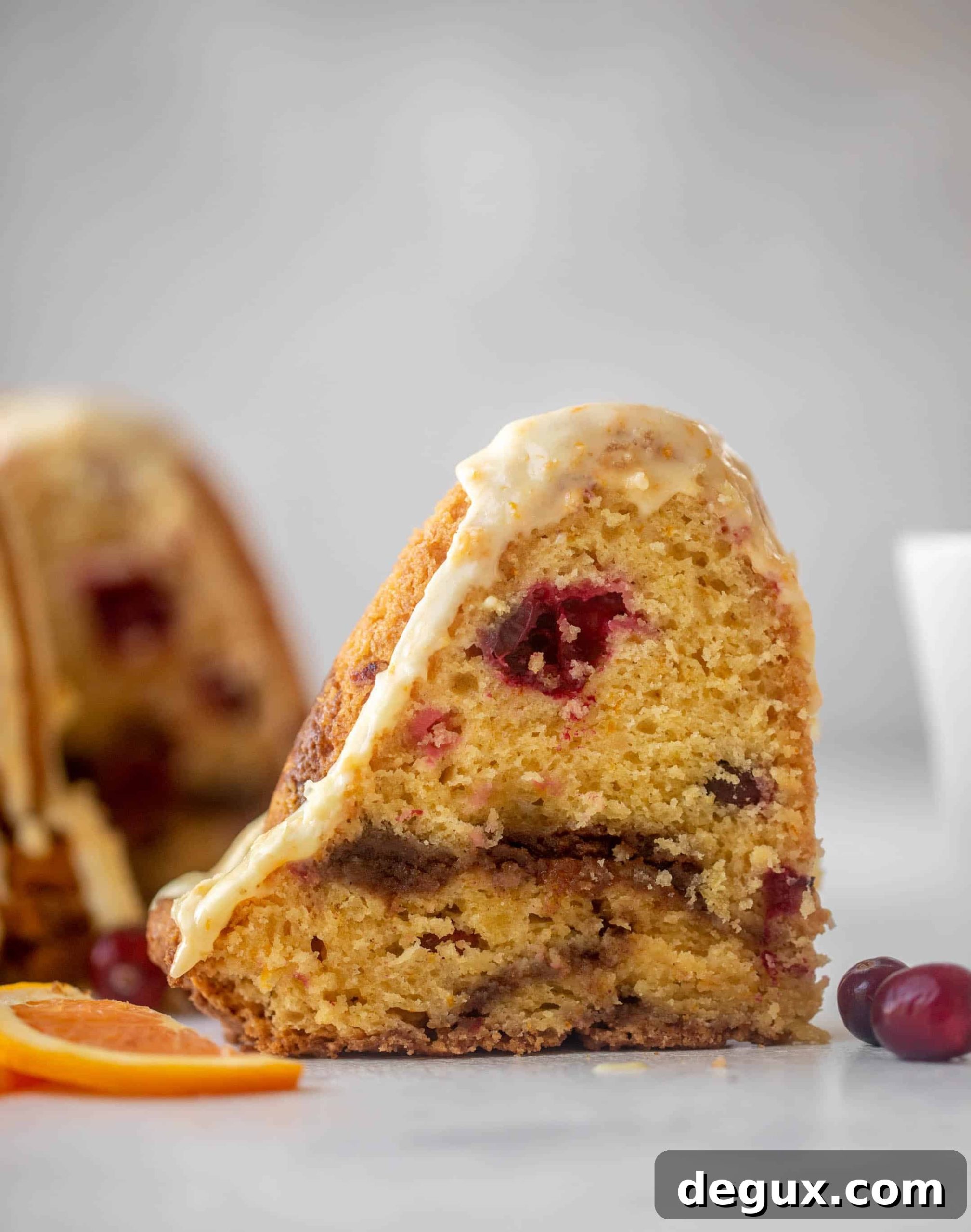 cranberry orange coffee cake