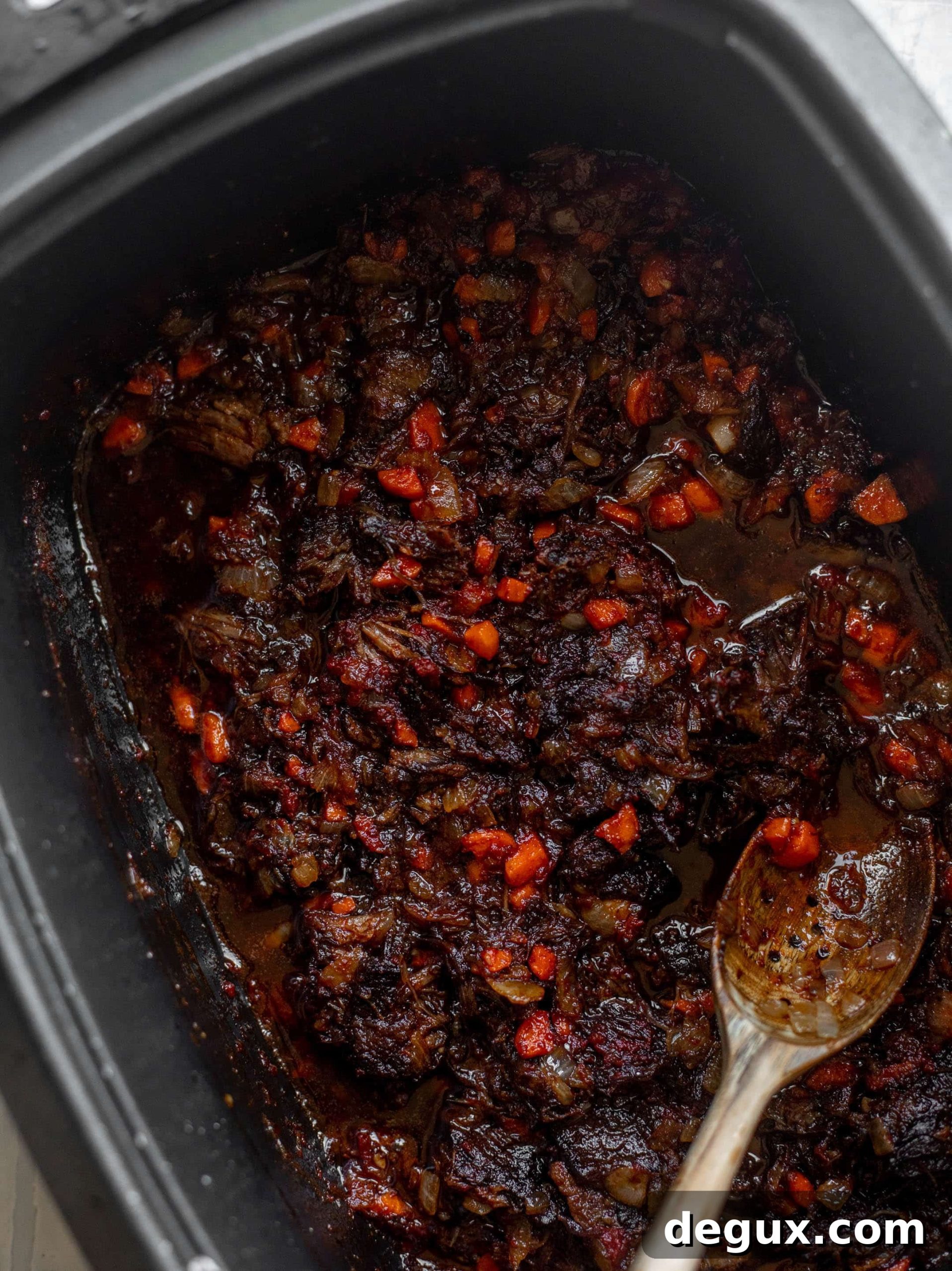 slow cooker short rib ragu