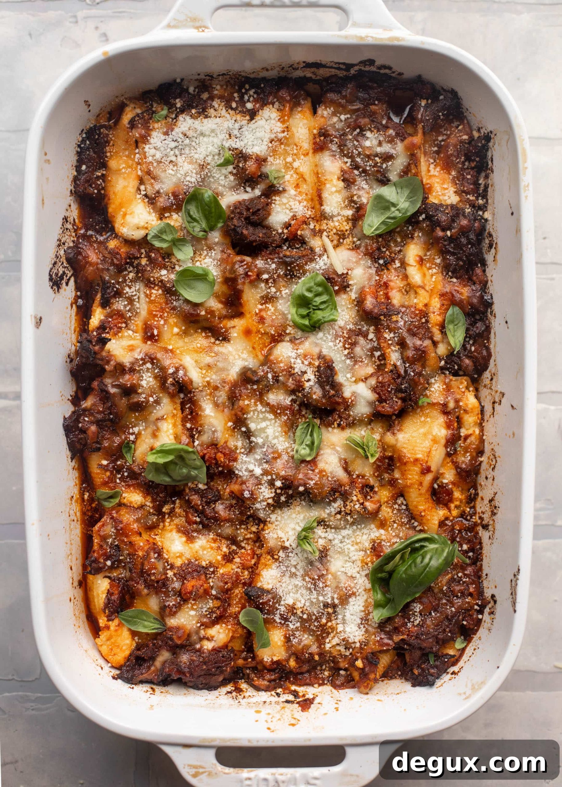 short rib stuffed shells