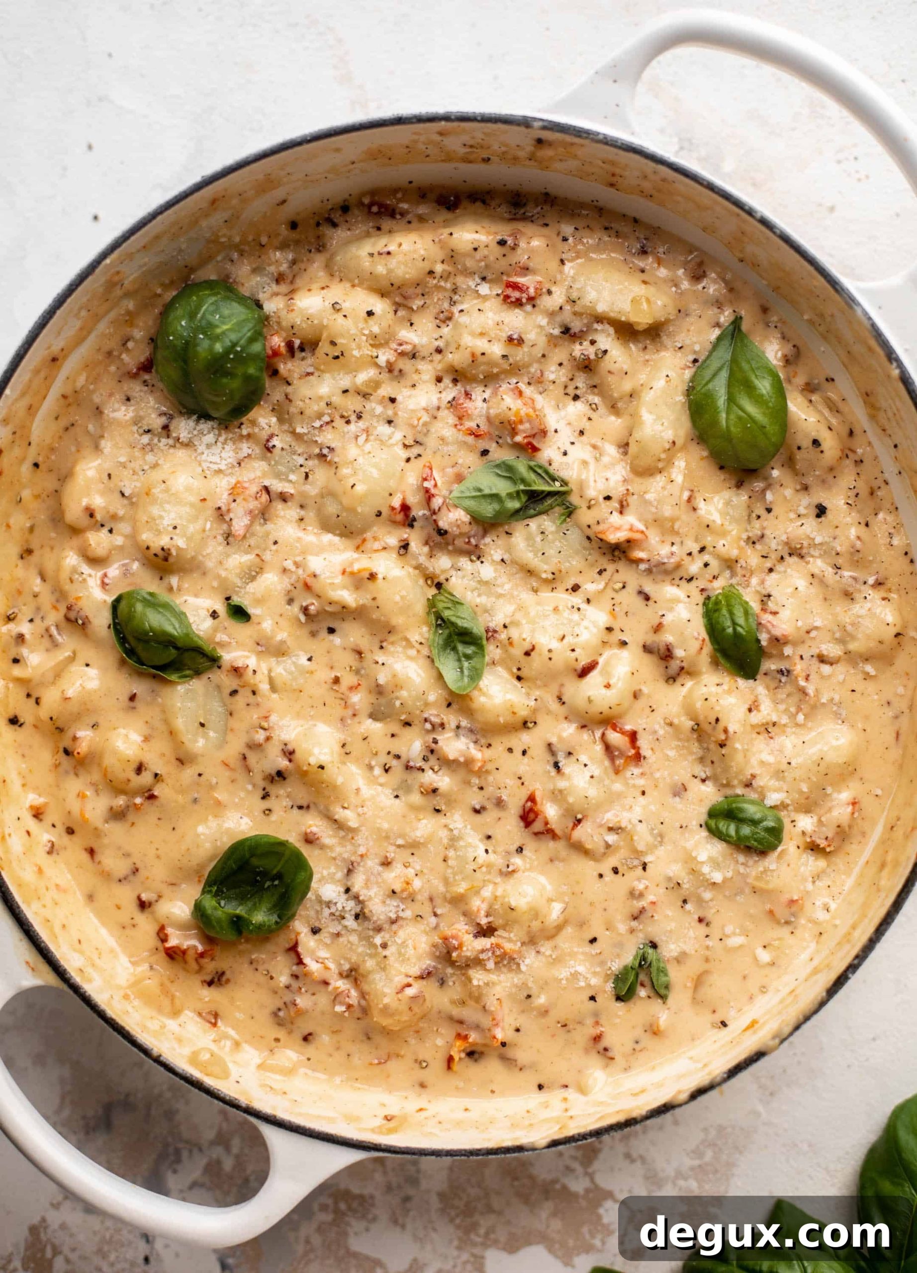 creamy pancetta gnocchi