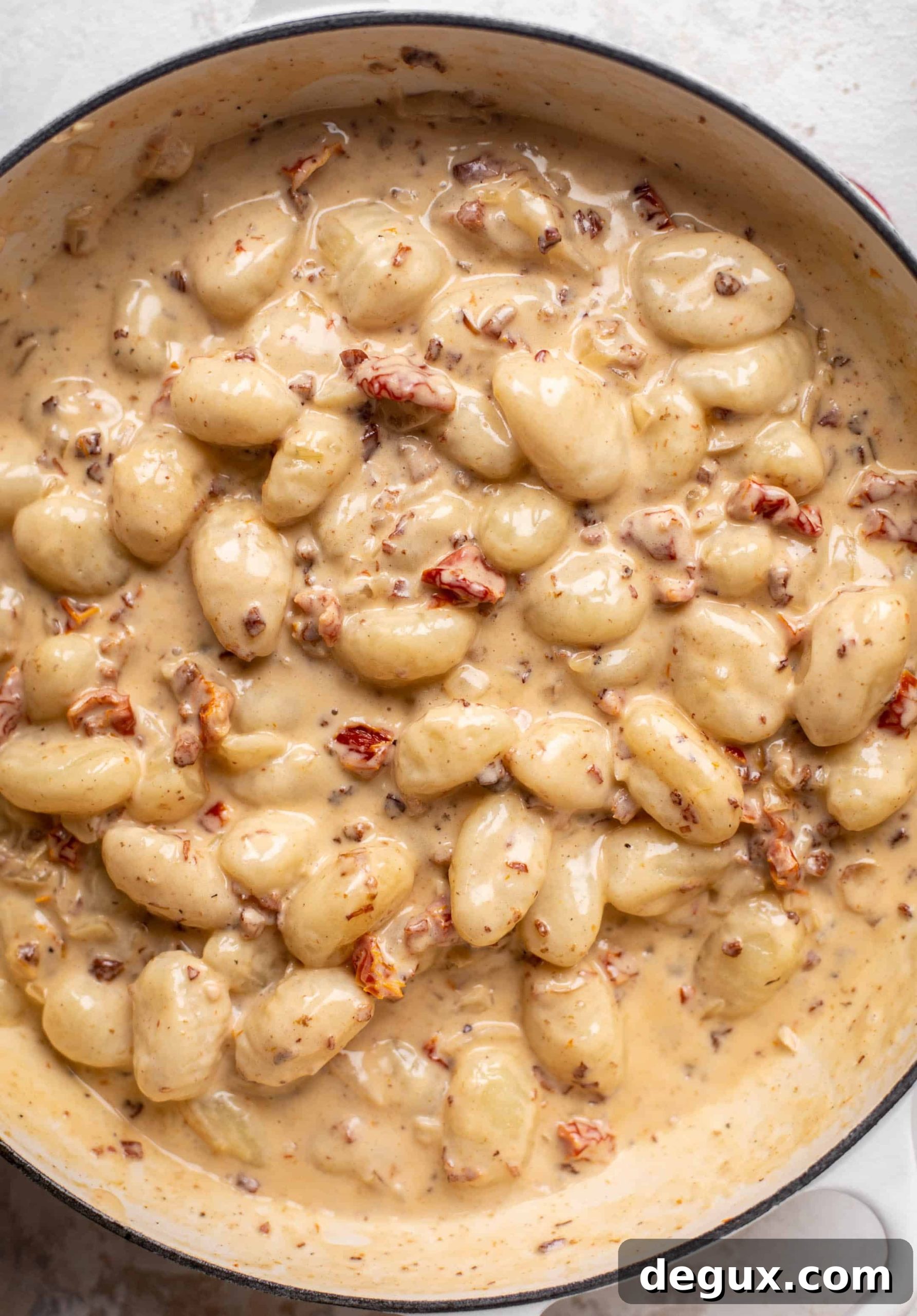 creamy pancetta gnocchi