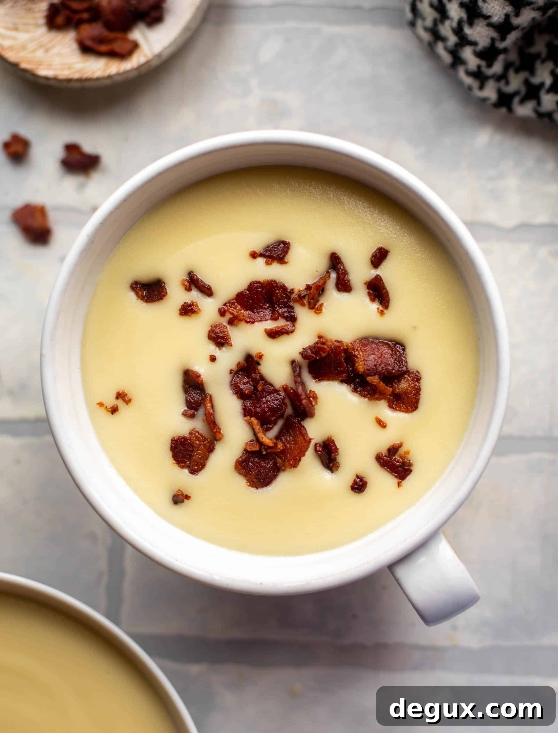 Chipotle Bacon Cauliflower and Potato Soup Recipe 7 cauliflower potato soup with chipotle bacon