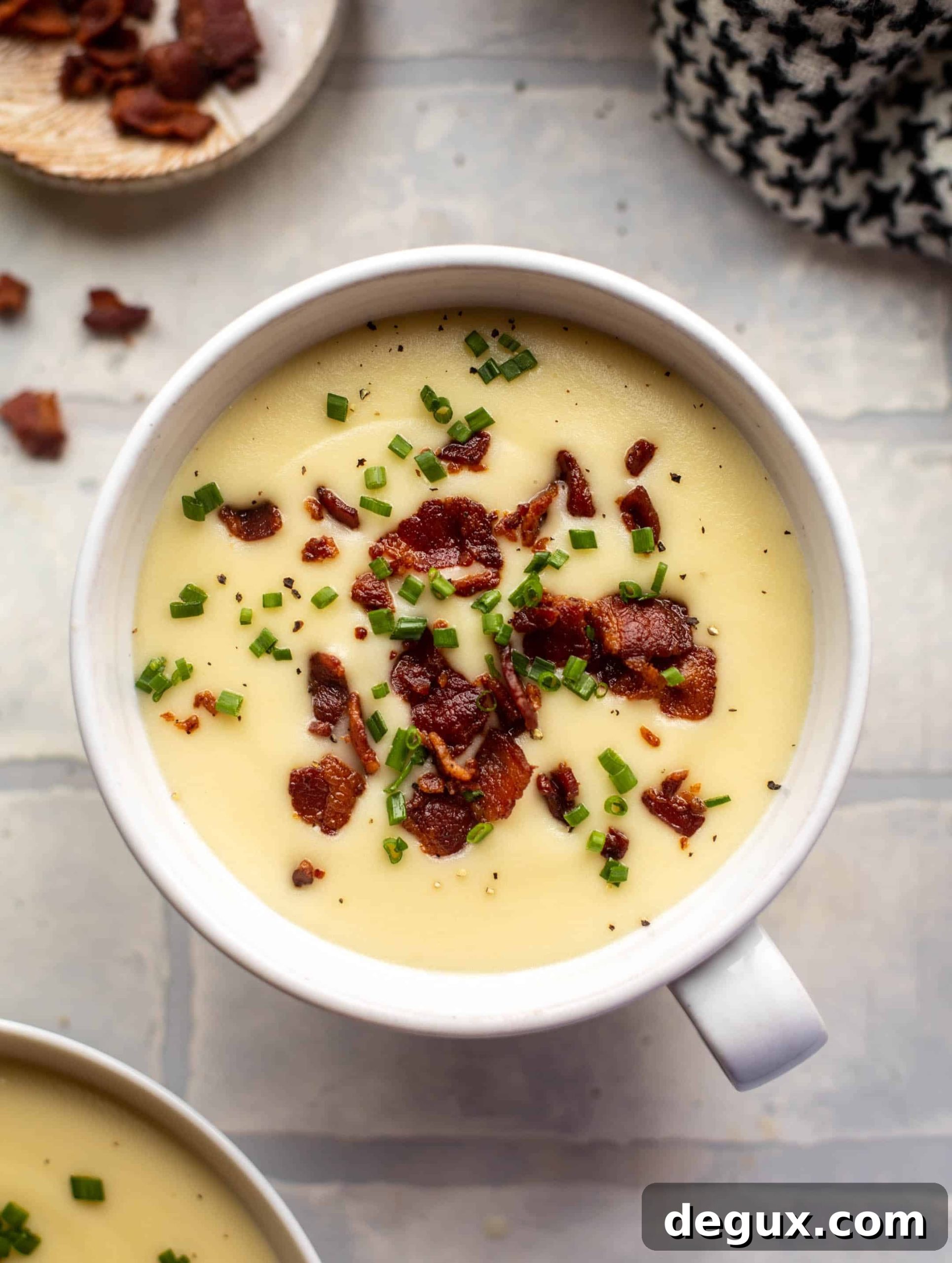 Chipotle Bacon Cauliflower and Potato Soup Recipe 8 cauliflower potato soup
