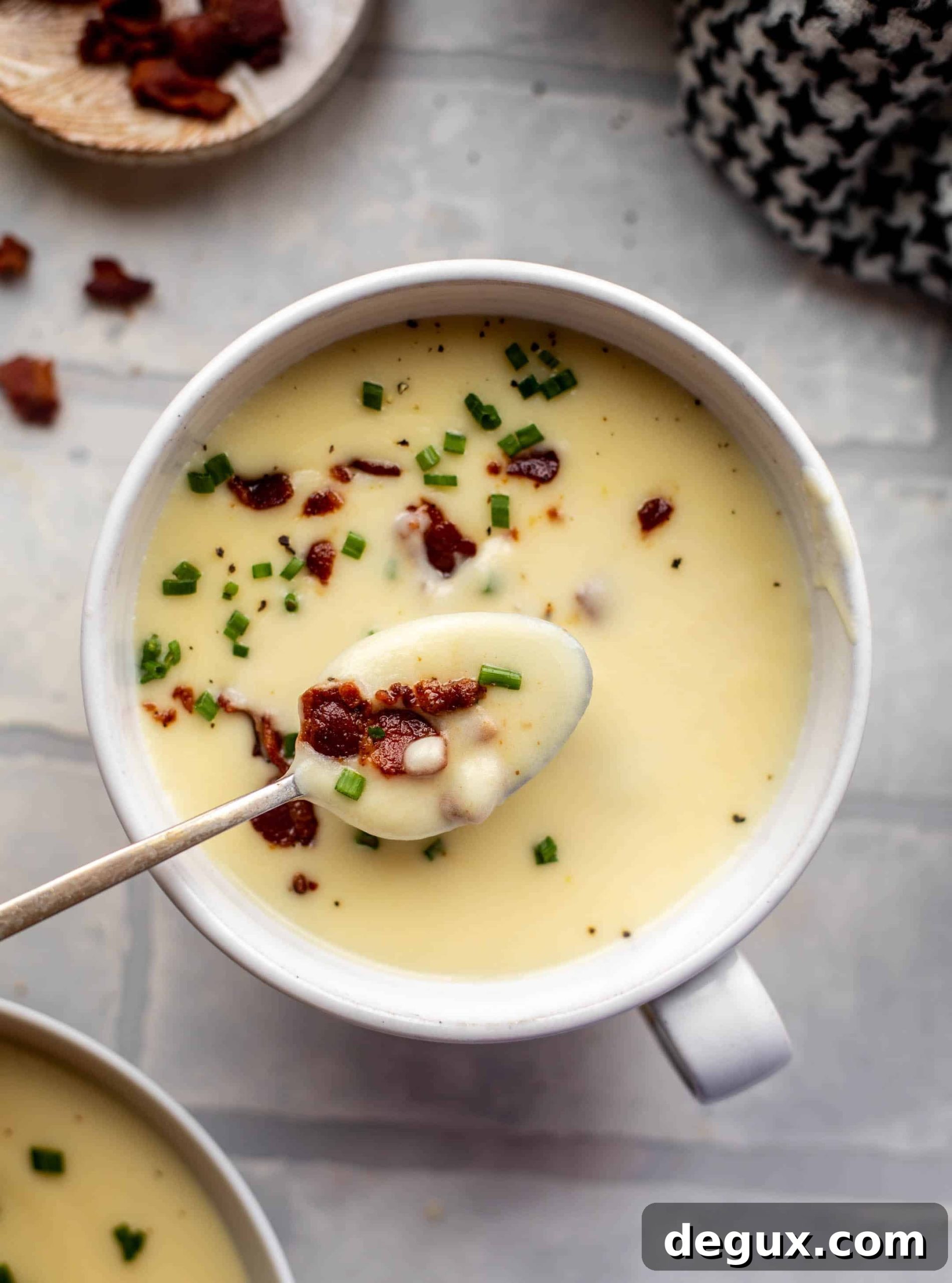 Chipotle Bacon Cauliflower and Potato Soup Recipe 10 cauliflower potato soup