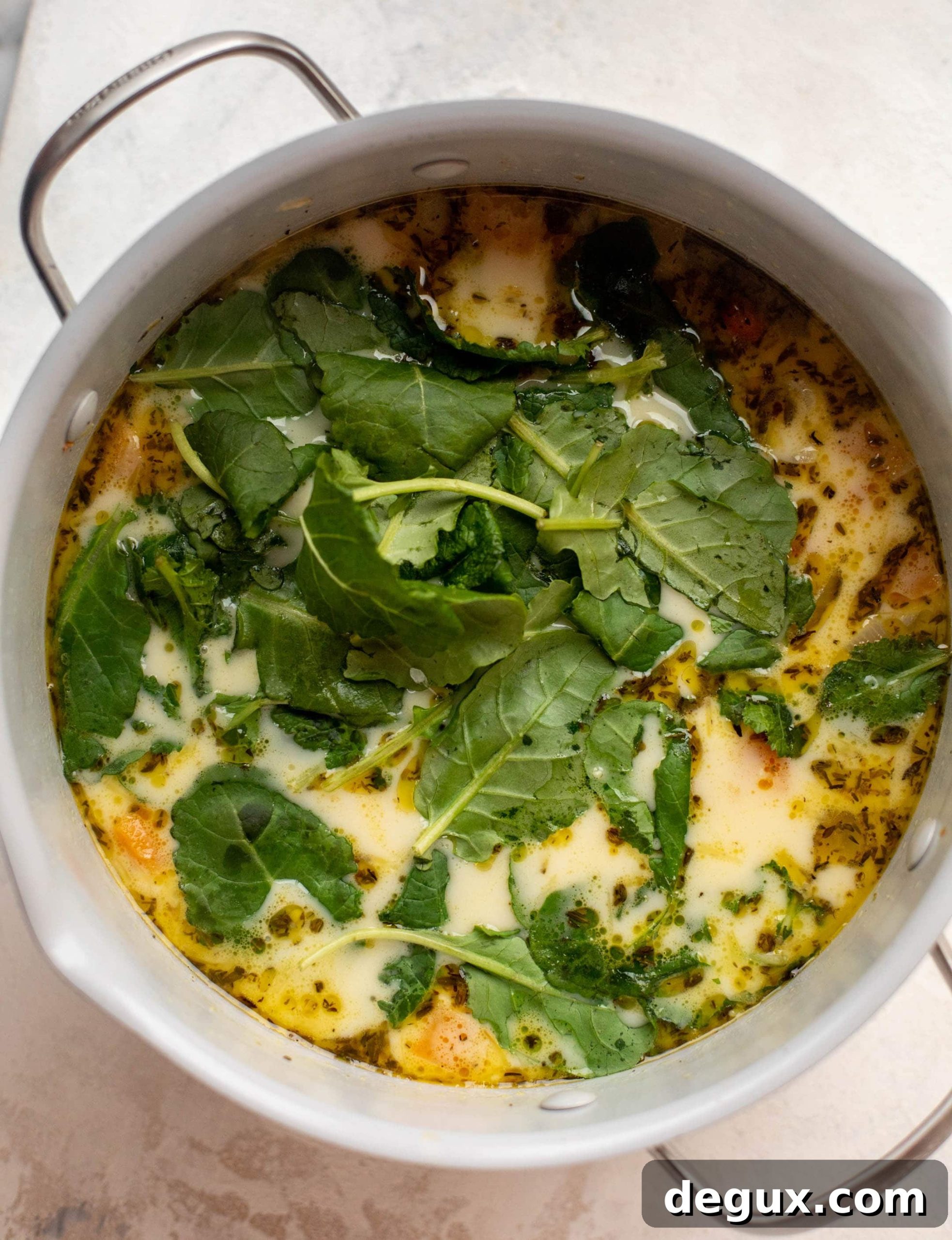 winter chicken soup with ricotta dumplings