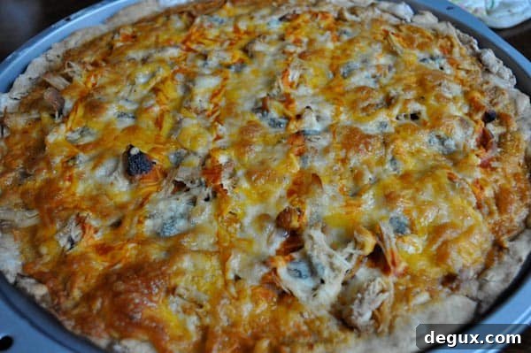 buff-6 finished buffalo chicken pizza