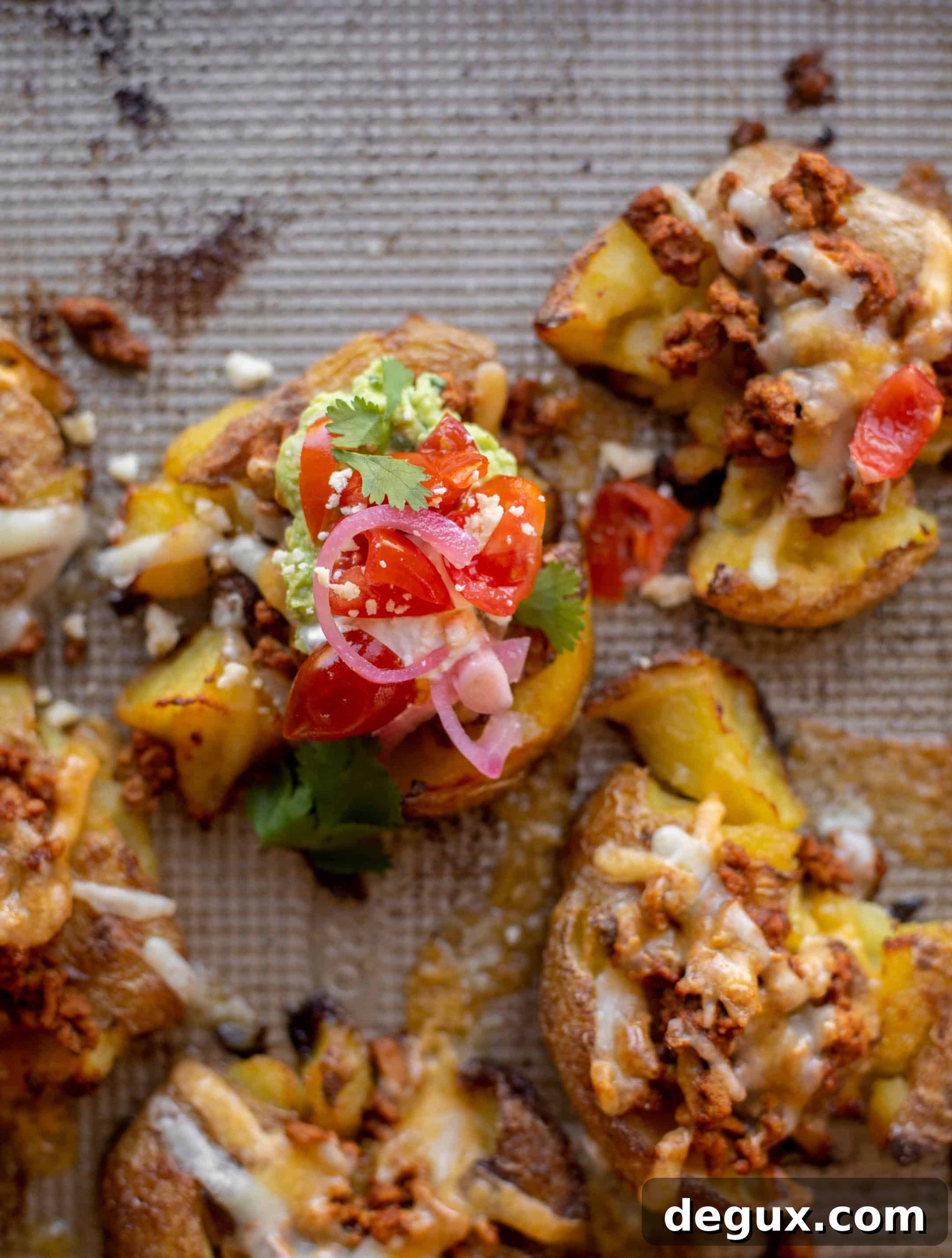 Taco-Seasoned Smashed Potatoes Recipe for Flavor-Packed Sides 8 taco smashed potatoes
