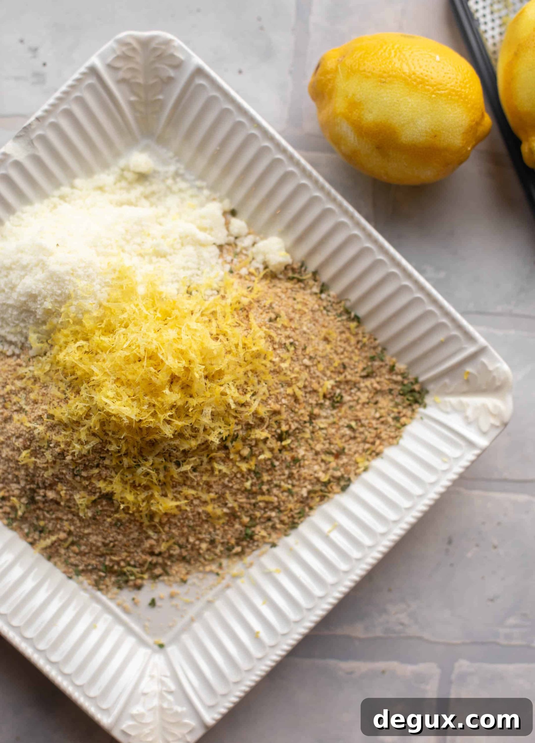 lemon breadcrumbs for chicken