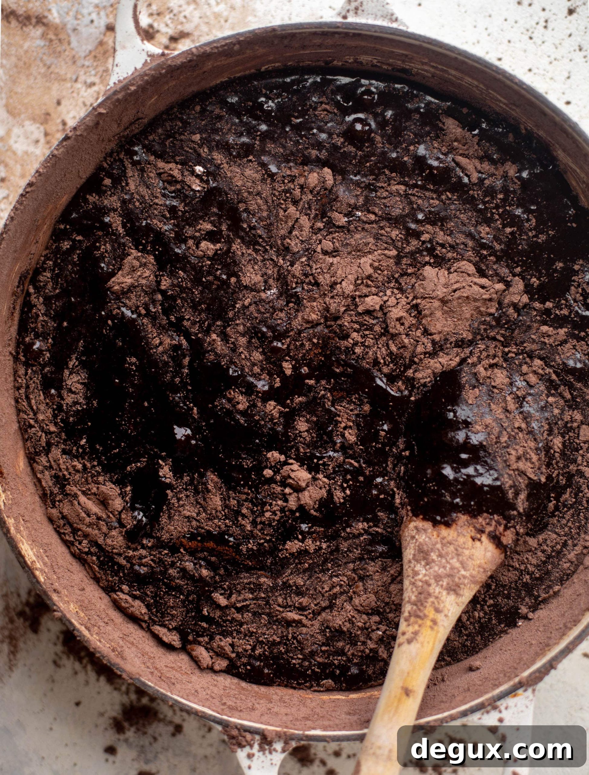 brownie batter