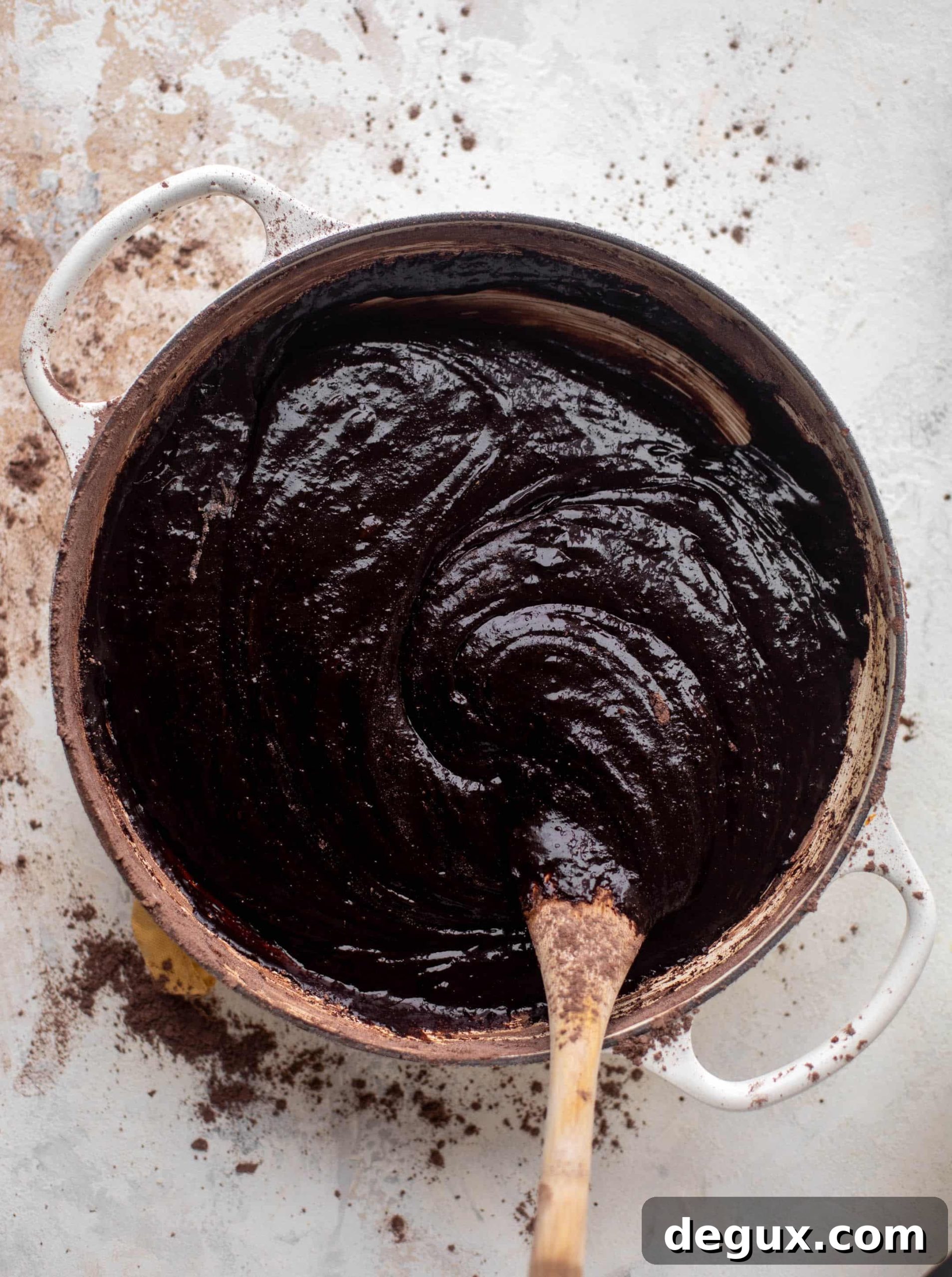 skillet brownie batter